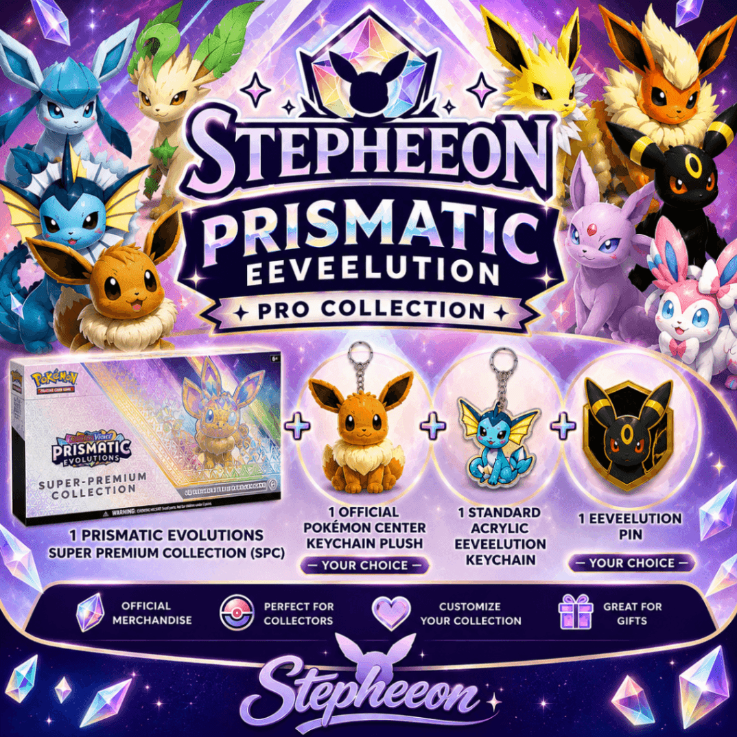 Pokémon Prismatic Evolutions SPC Eeveelution...