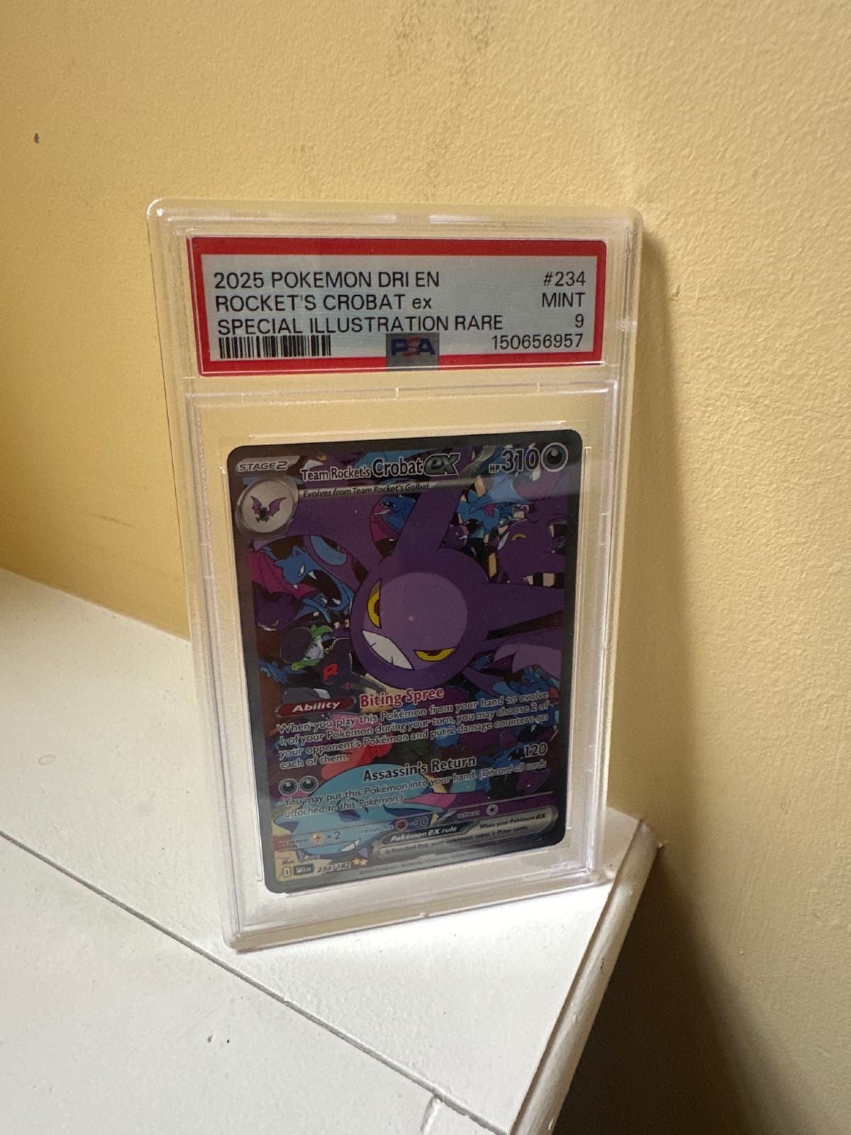 2025 Pokemon Dri En Rocket's Crobat ex #234...