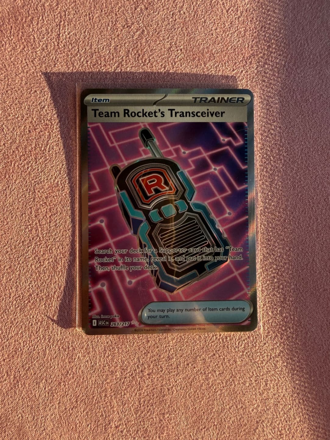Team Rocket’s Transceiver Ascended Heroes...