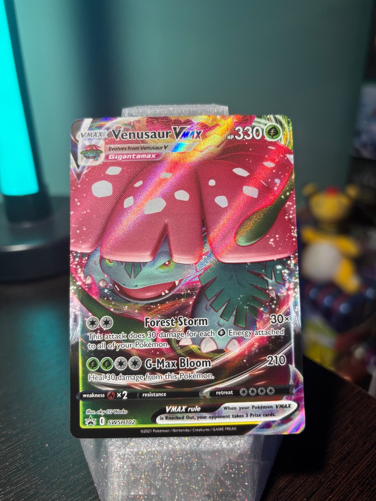 2021 SWSH Black Star Promos Venusaur VMAX SWSH102