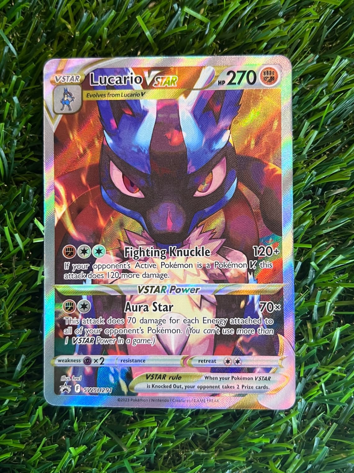 Lucario VSTAR #SWSH291