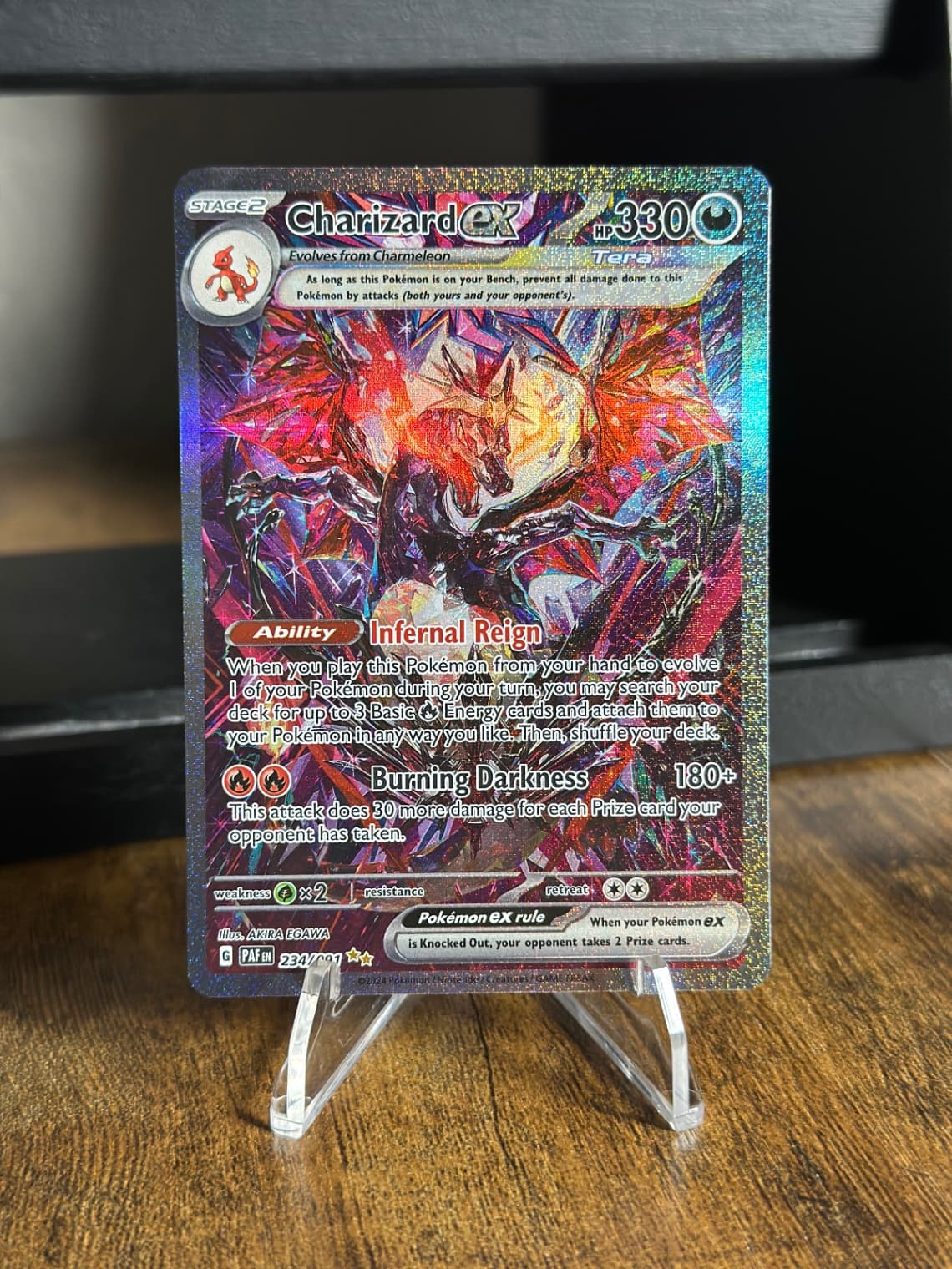 Charizard ex Paldean Fates 234/91 Special...