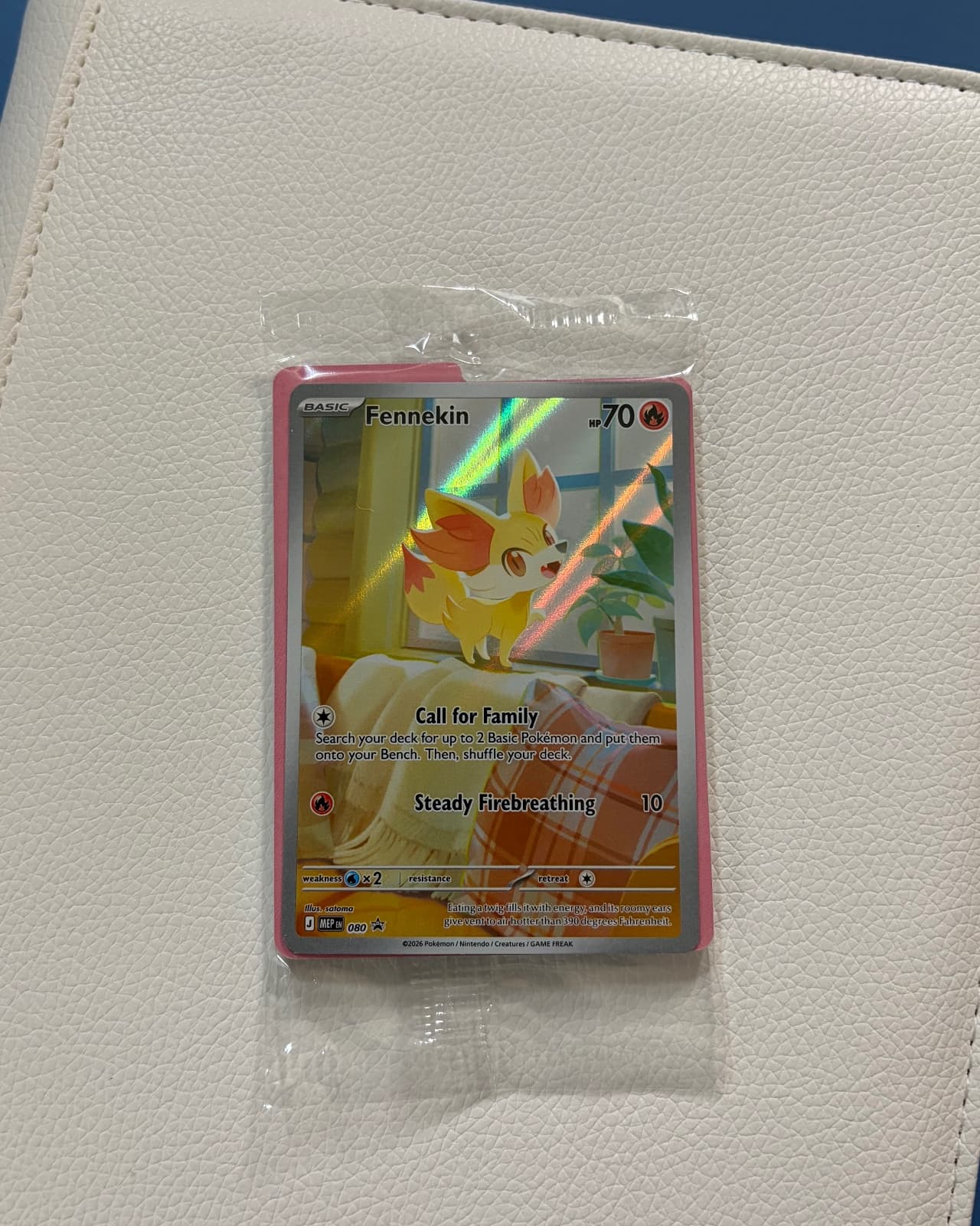 Fennekin 080 Sealed Mega Evolution Promo