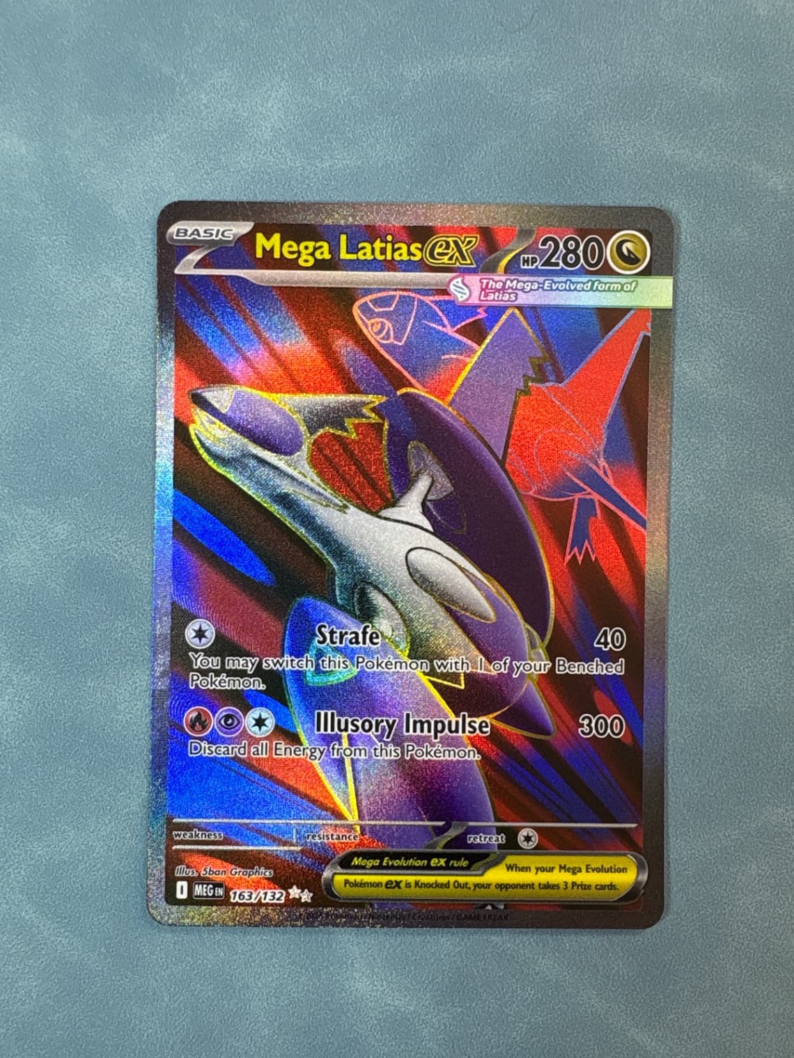 Mega Evolution Mega Latias ex 163/132 Ultra Rare