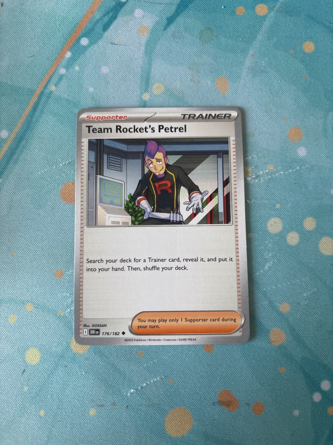 2025 Destined Rivals Team Rocket's Petrel 176/182