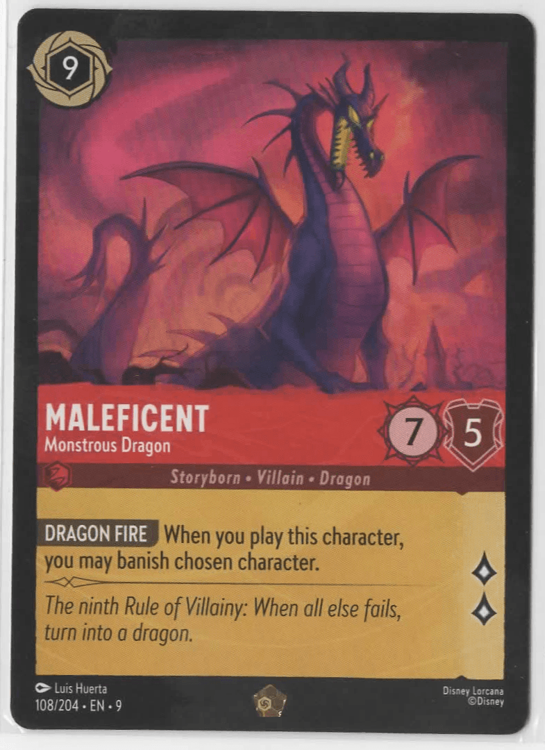 Maleficent - Monstrous Dragon [Foil] #108