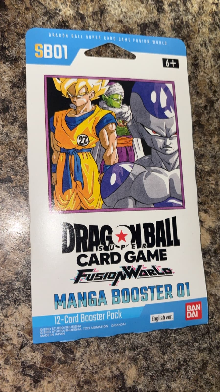 Dragon ball super card game fusion world manga...