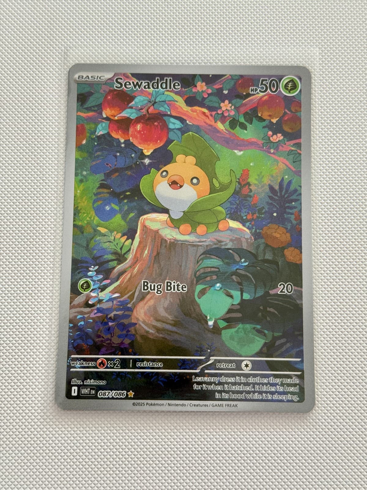 2025 White Flare Sewaddle 087/86 Illustration Rare