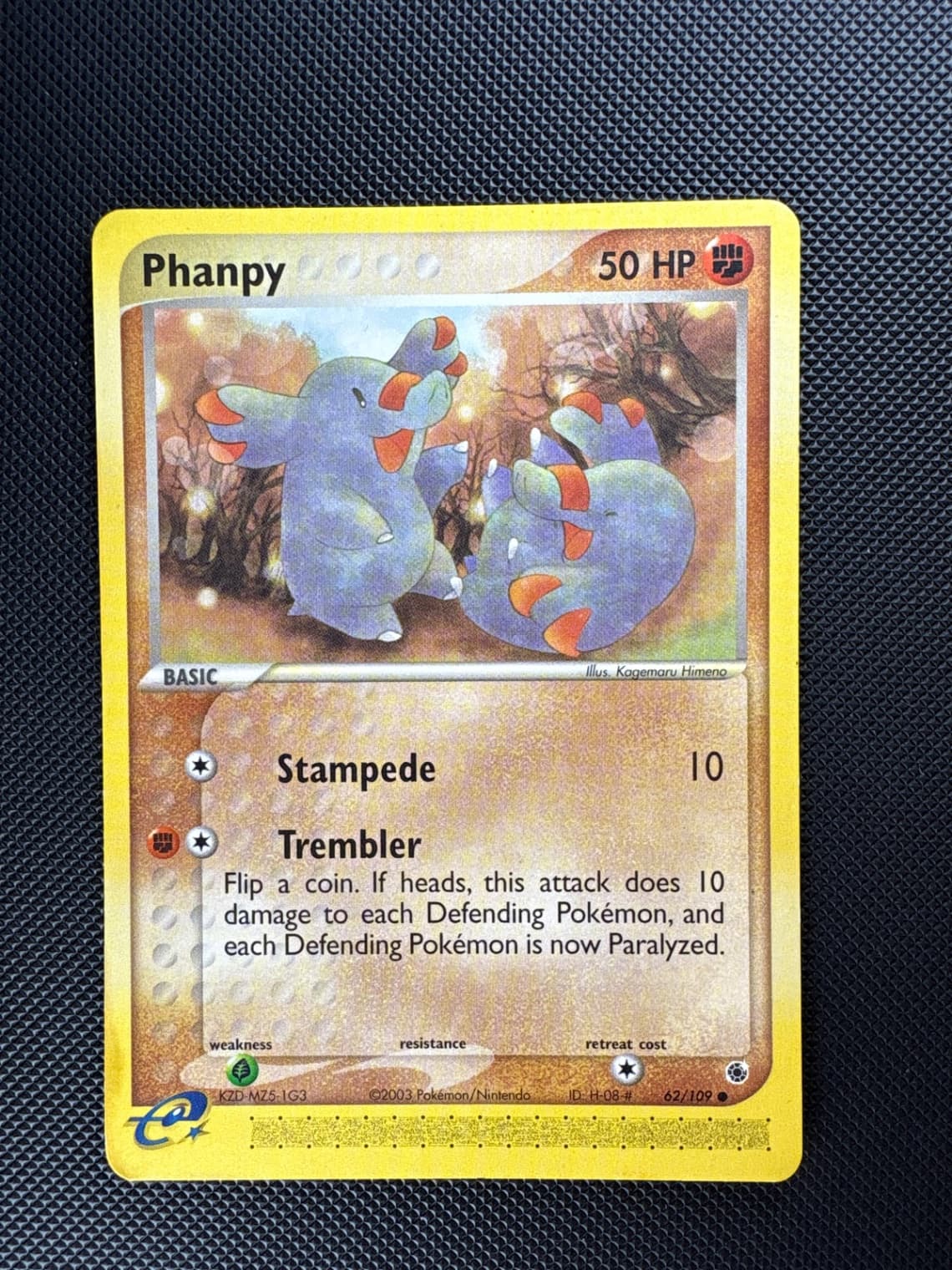 2003 Ruby & Sapphire Phanpy 62/109