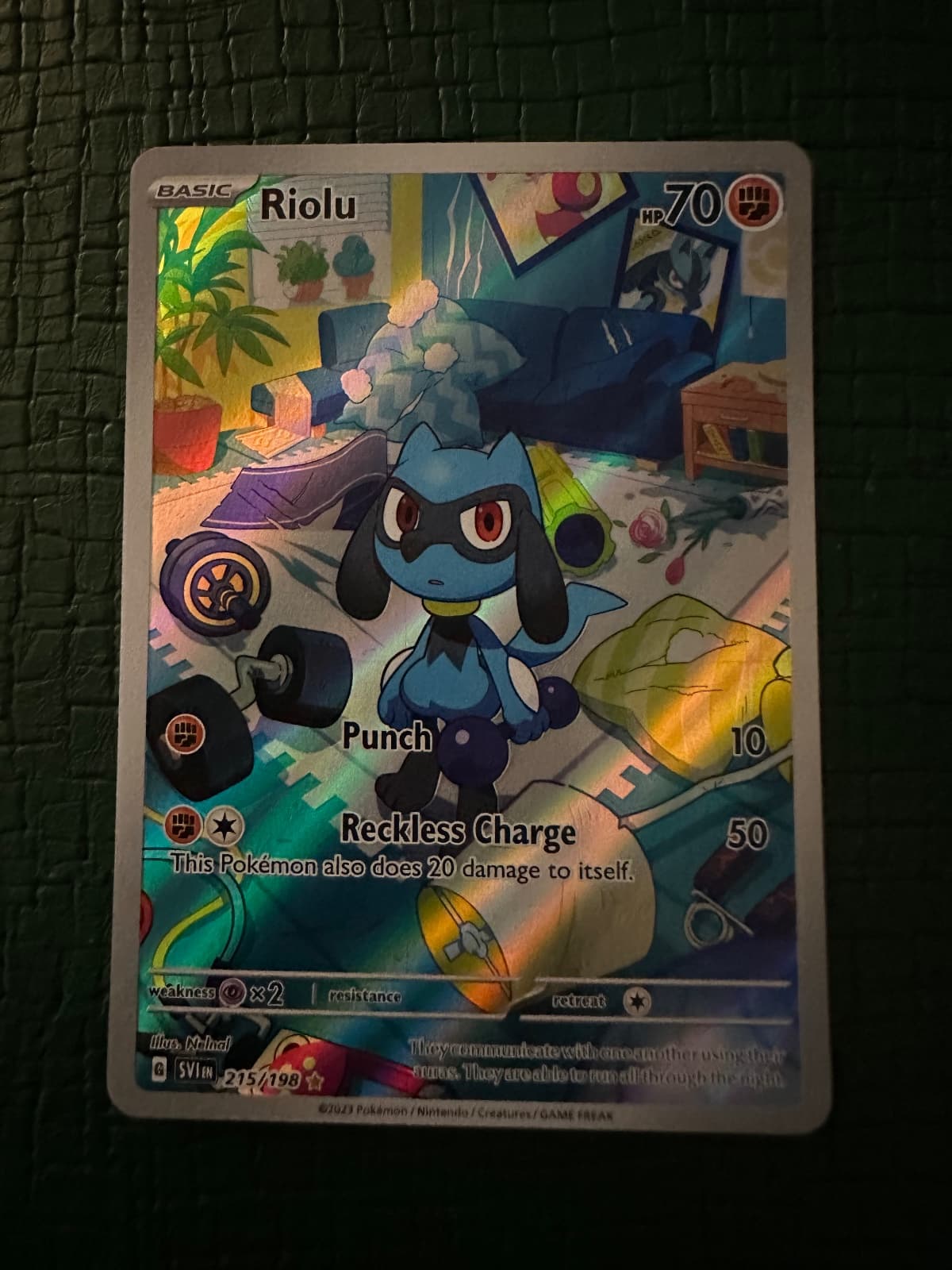 Riolu 2023 Scarlet & Violet Riolu 215/198...
