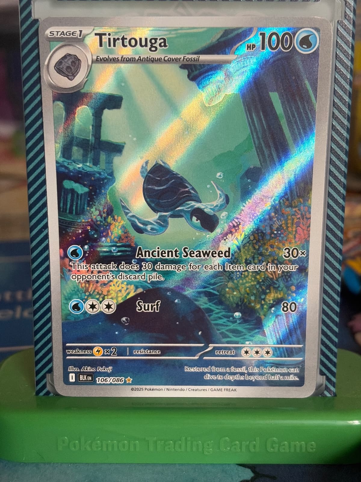 2025 Black Bolt Tirtouga 106/86 Illustration Rare
