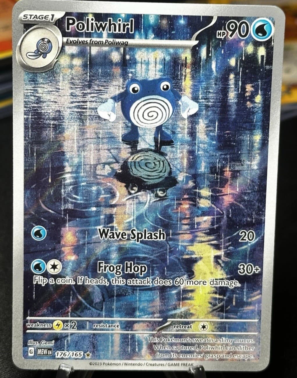 Poliwhirl 176/165 Scarlet Violet-151...