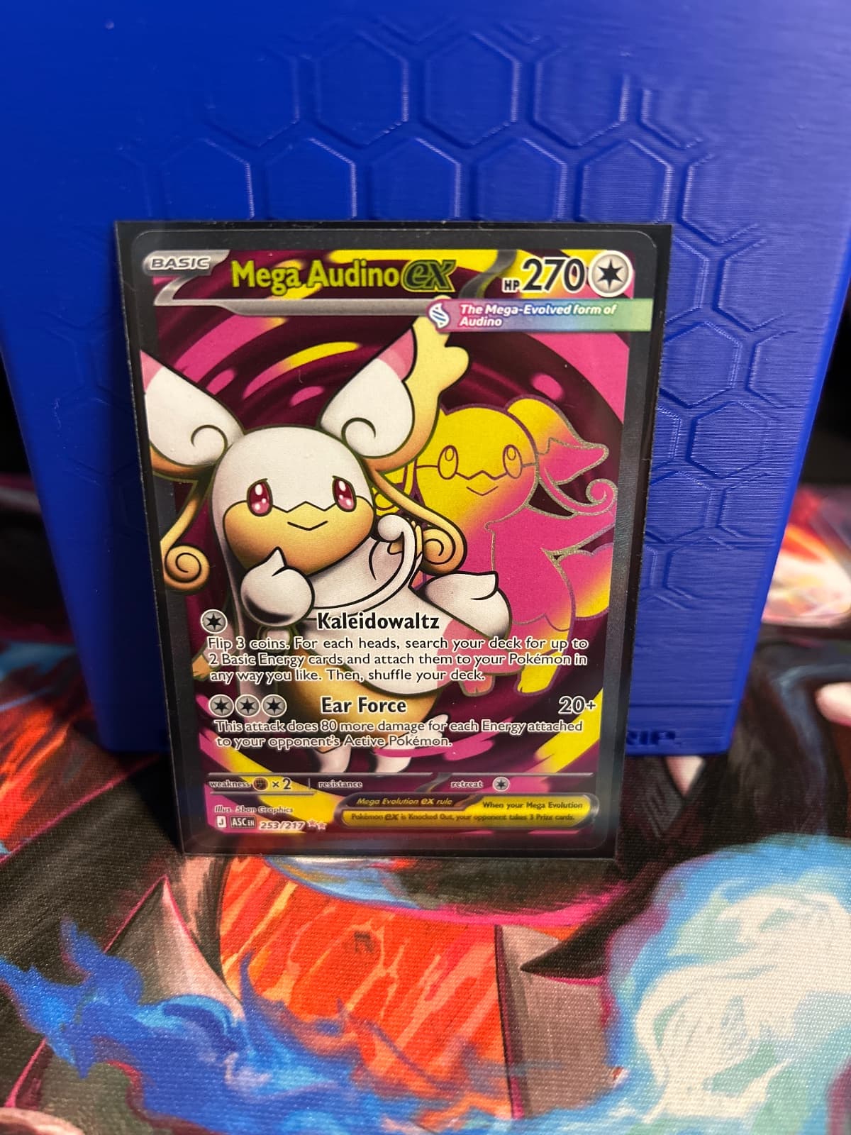 Mega Audino EX Ultra Rare AH 253
