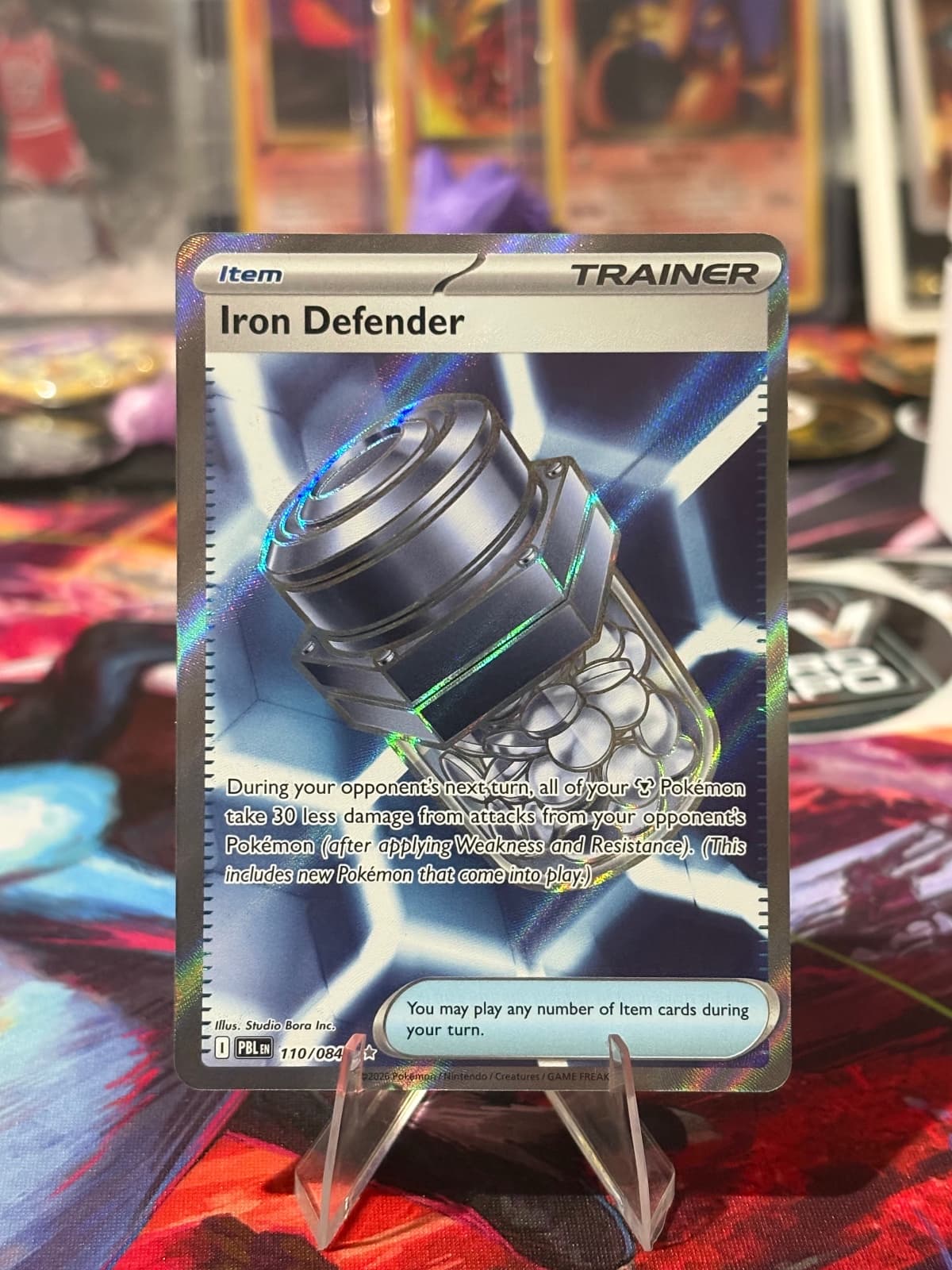 Iron Defender 110/084 Pitch Black Ultra Rare