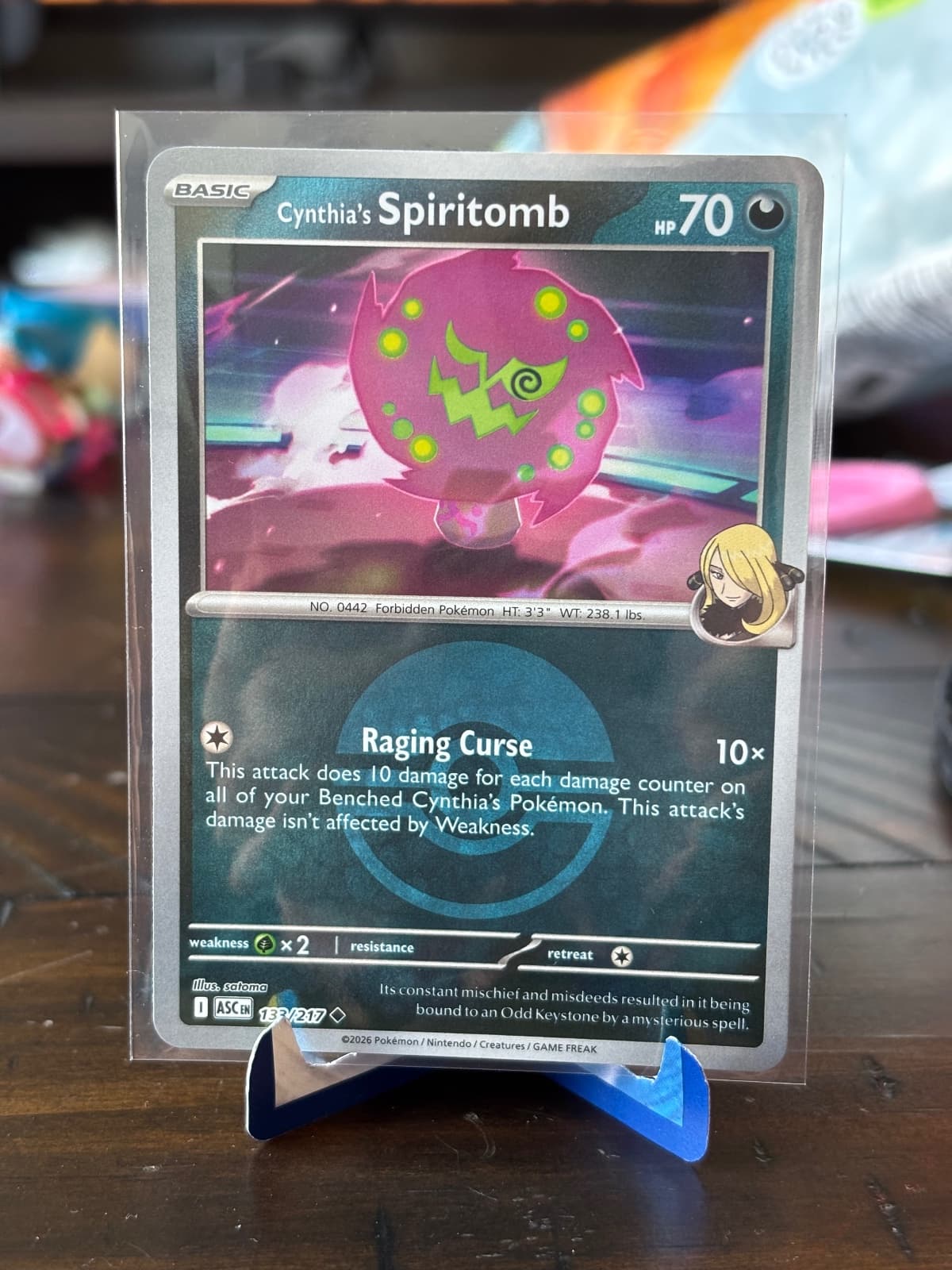 Ascended Heroes Cynthia’s Spiritomb 133/217...