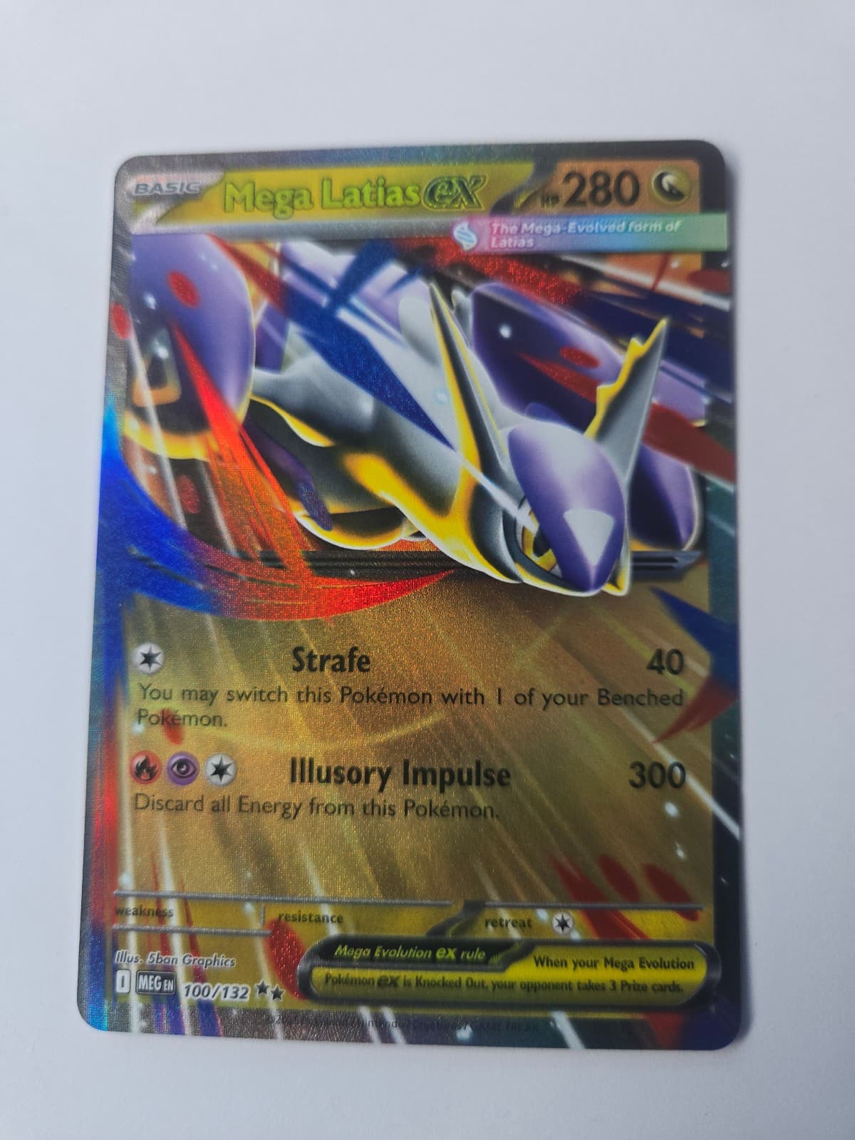 Mega Evolution Mega Latias ex 100/132