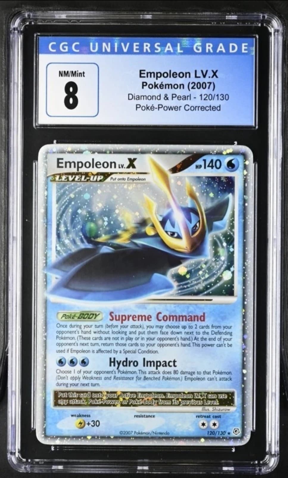 2007 POKEMON DIAMOND & PEARL #120 EMPOLEON...