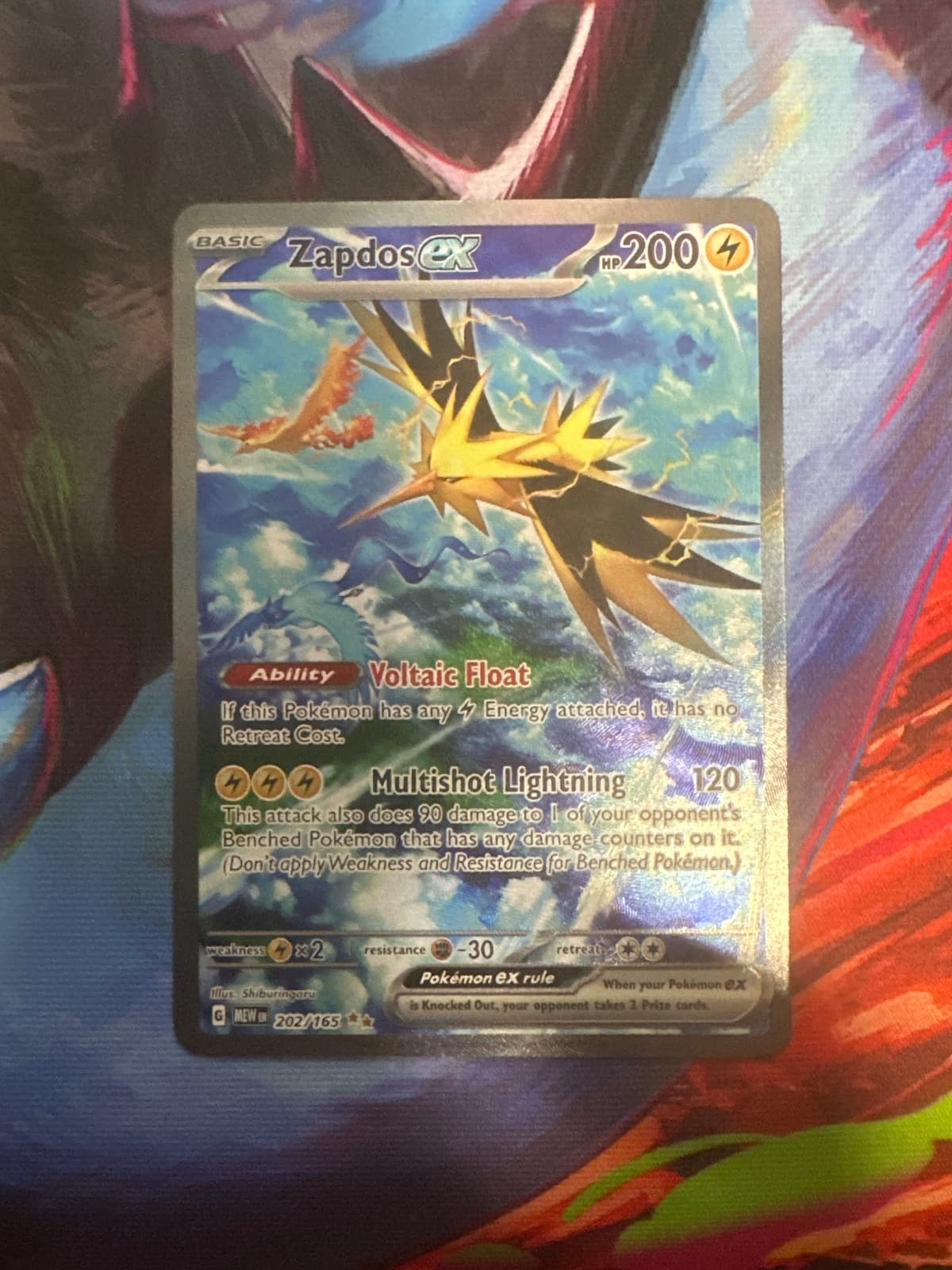 2023 151 Zapdos ex 202/165 Special...