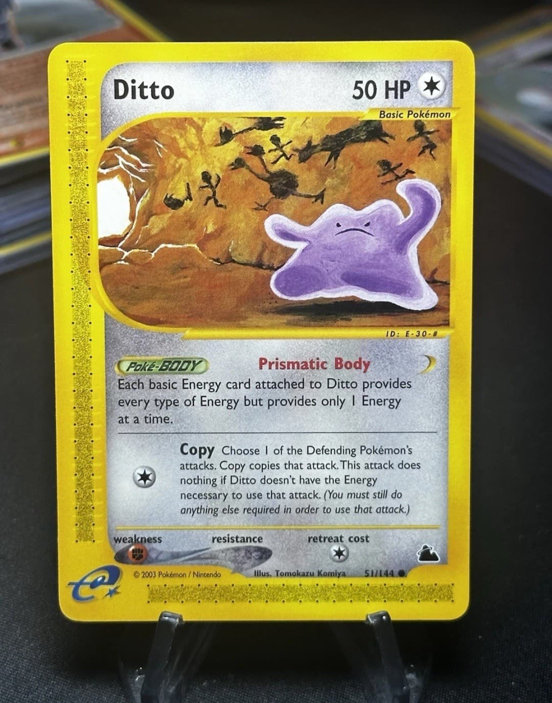 2003 Pokémon Ditto #51/144 Skyridge Non Holo...