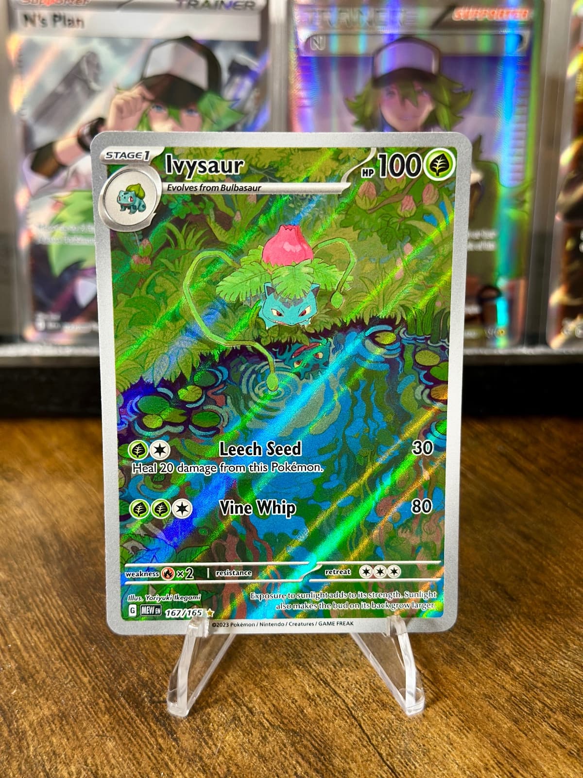2023 151 Ivysaur 167/165 Illustration Rare