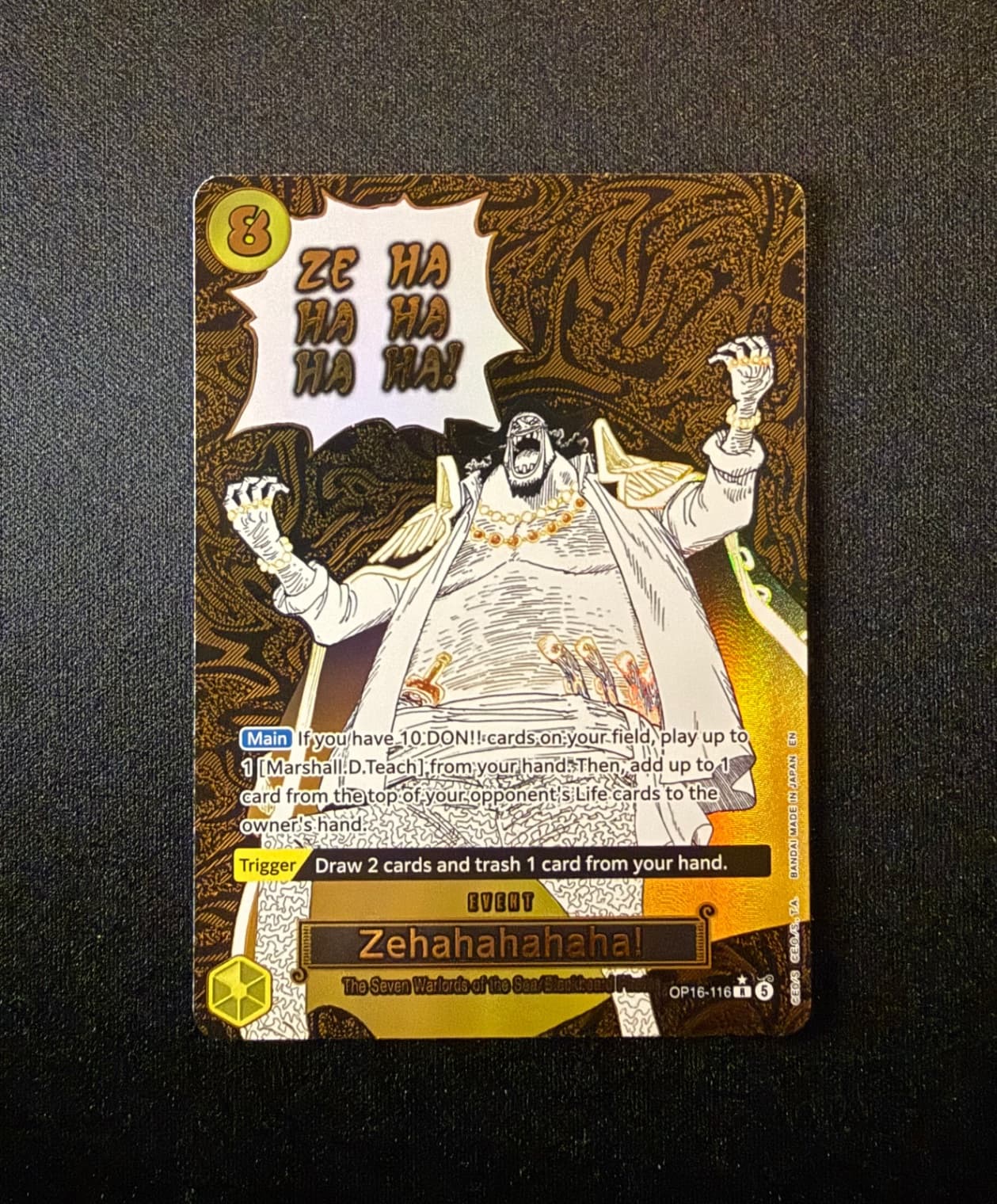 One Piece - Zehahahahaha! (Alternate Art) -...