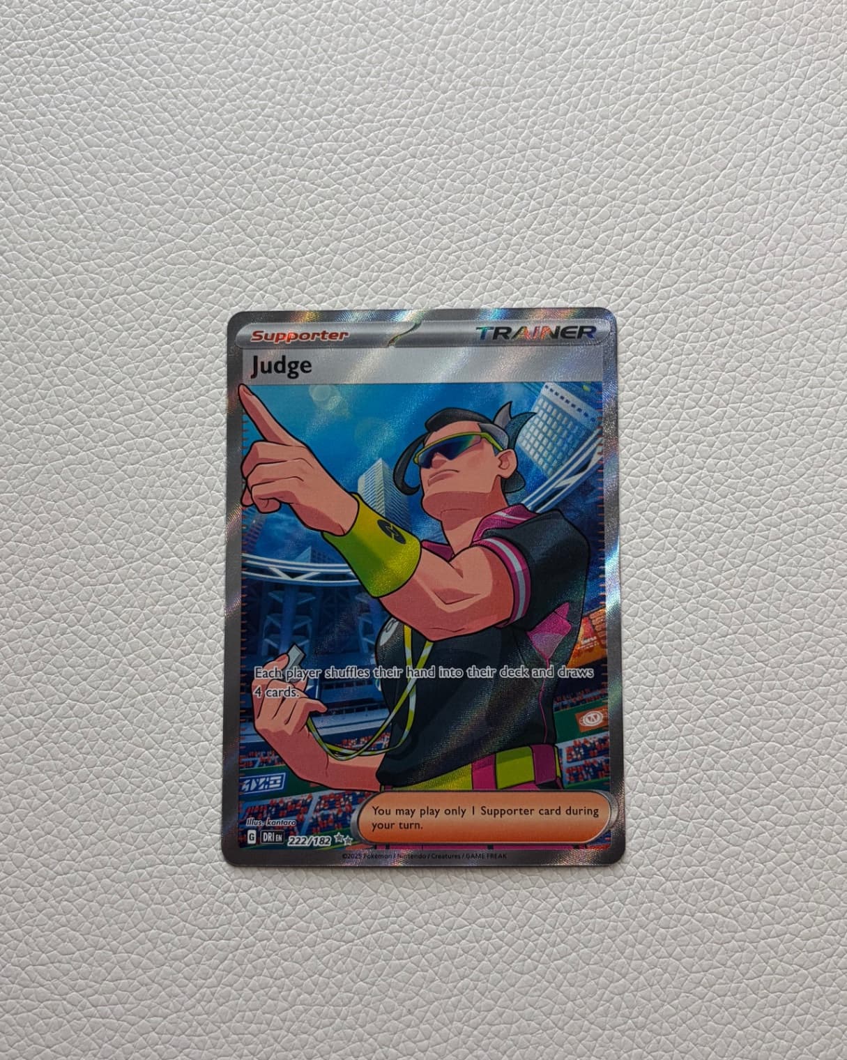 Judge Ultra Rare 222/182 Destined Rivals