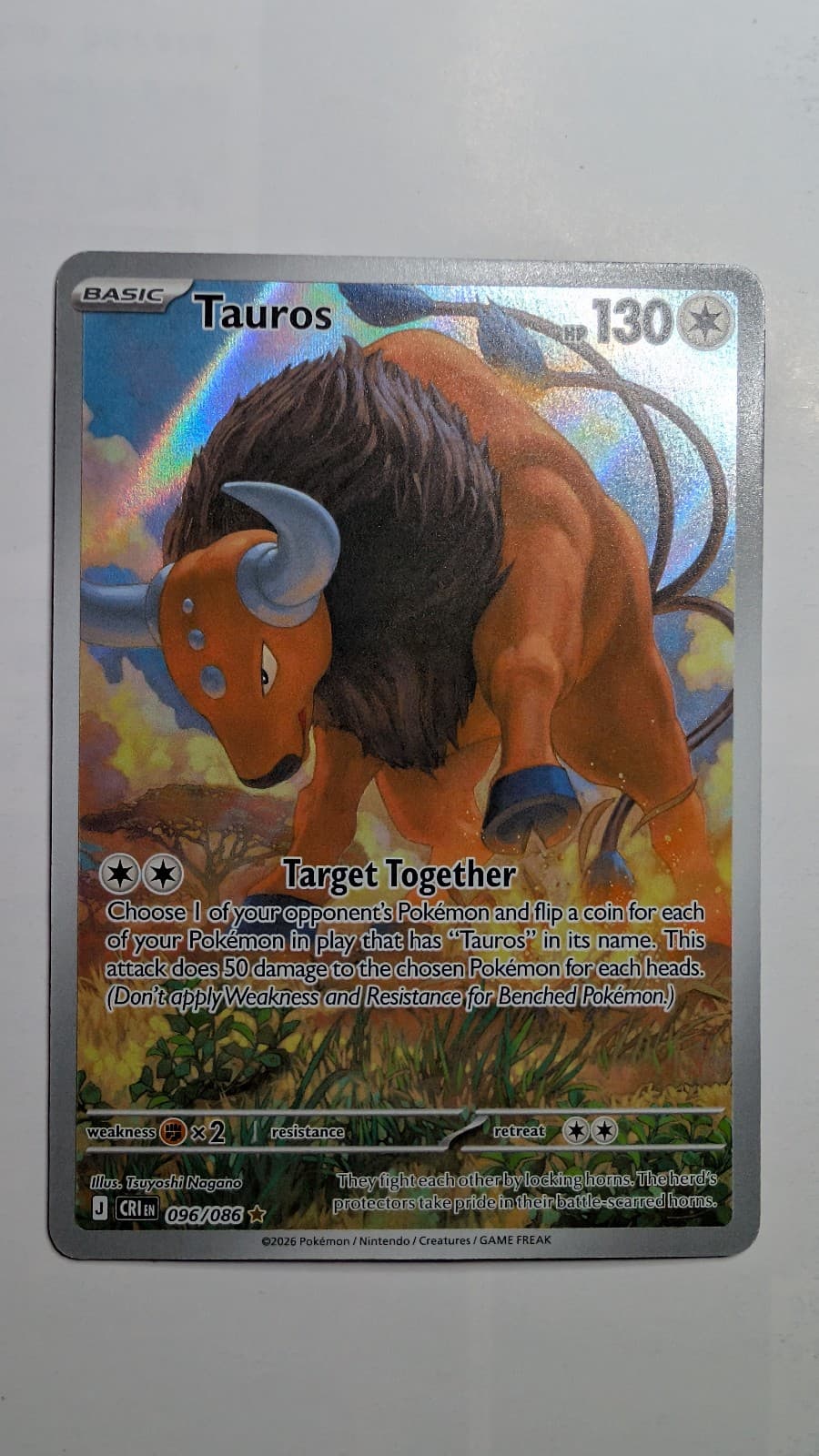 2026 Chaos Rising Tauros 096/86