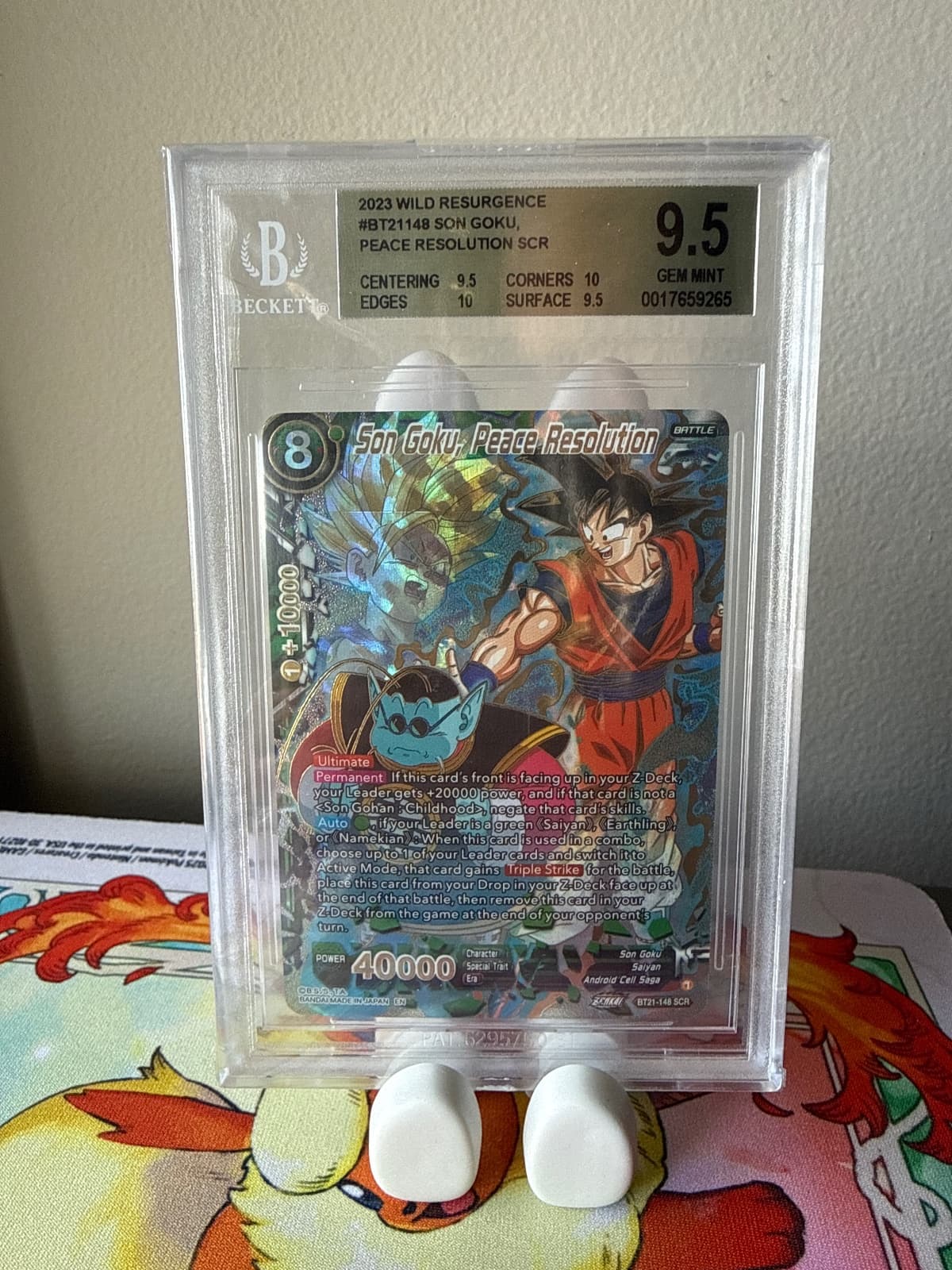 2023 Wild Resurgence BT21148 Son Goku Beckett...