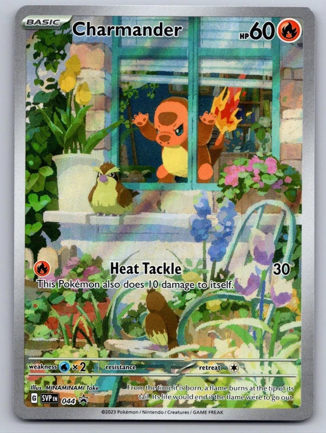 2023 SVP Black Star Promos Charmander 044/225...