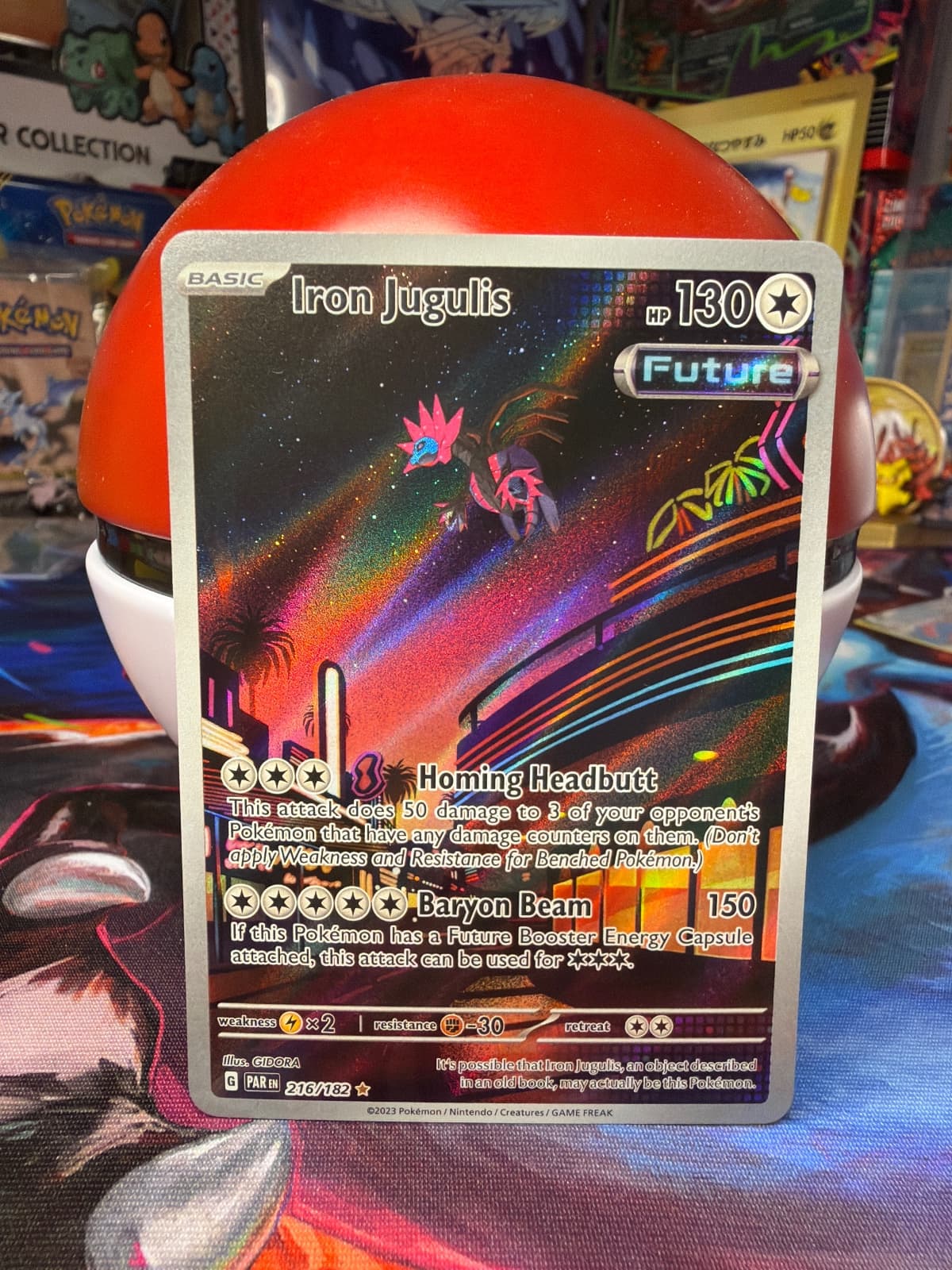 Iron Jugulis #216 Pokemon Paradox Rift