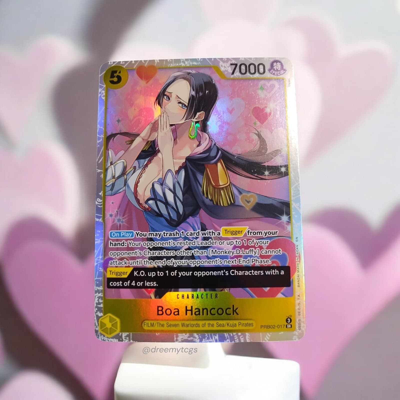 Boa Hancock PRB02-017 NM