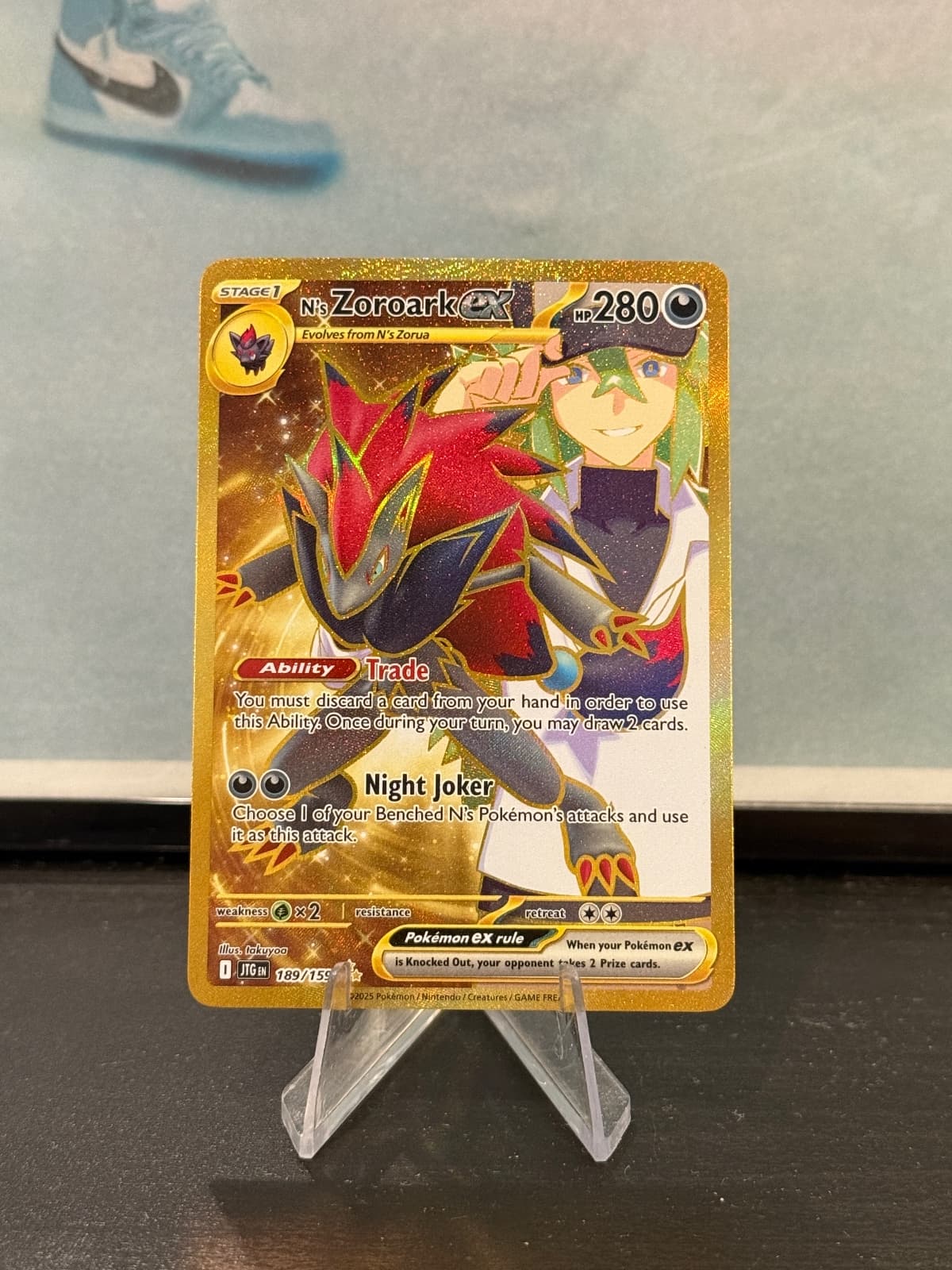 2025 Journey Together N's Zoroark ex 189/159...