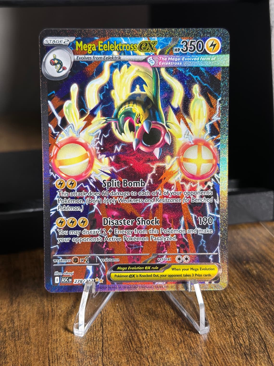 Mega Eelektross ex - 278/217 - ME: Ascended...