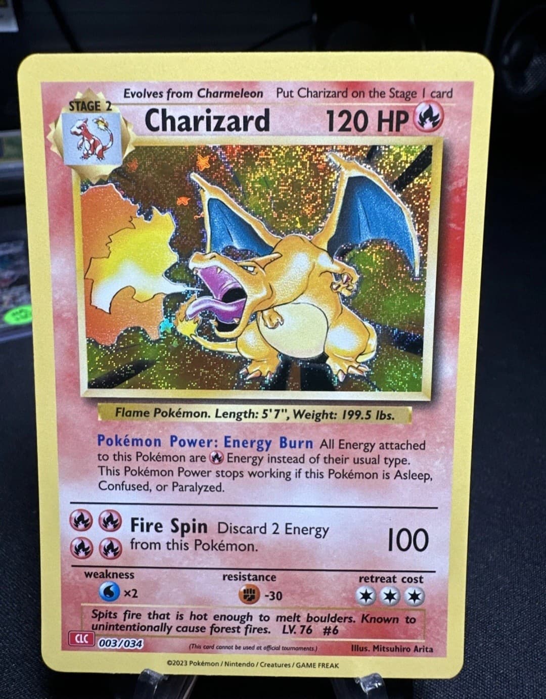 Charizard 003/034 CLC Classic Collection...