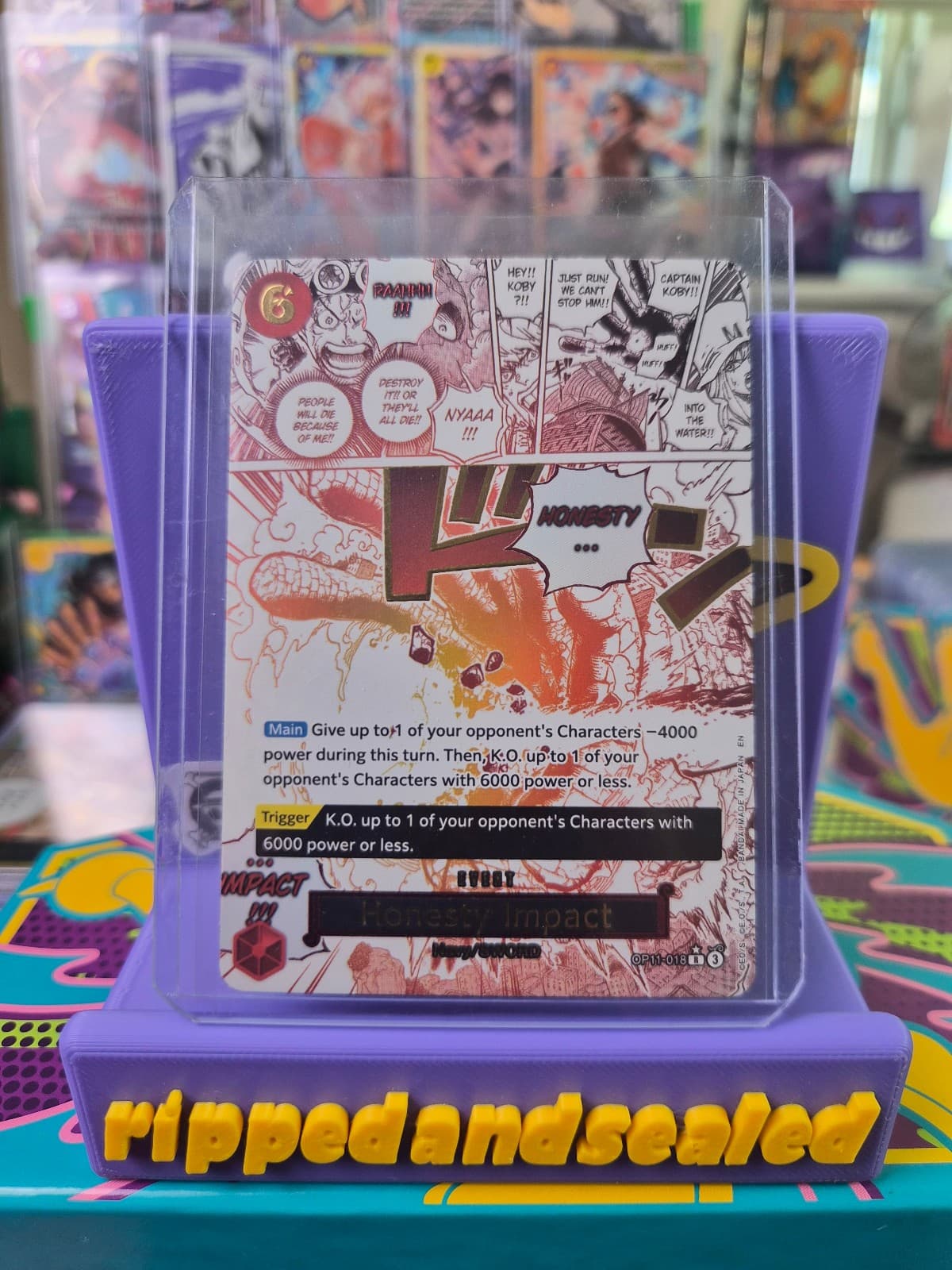 Honesty Impact (Alternate Art)