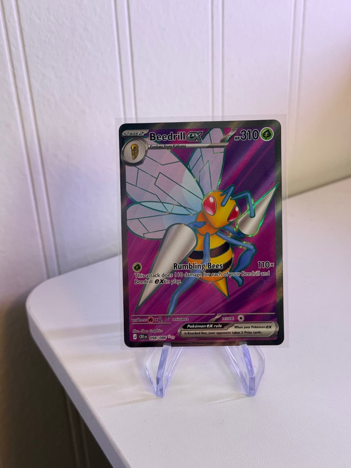 Beedrill ex Full Art