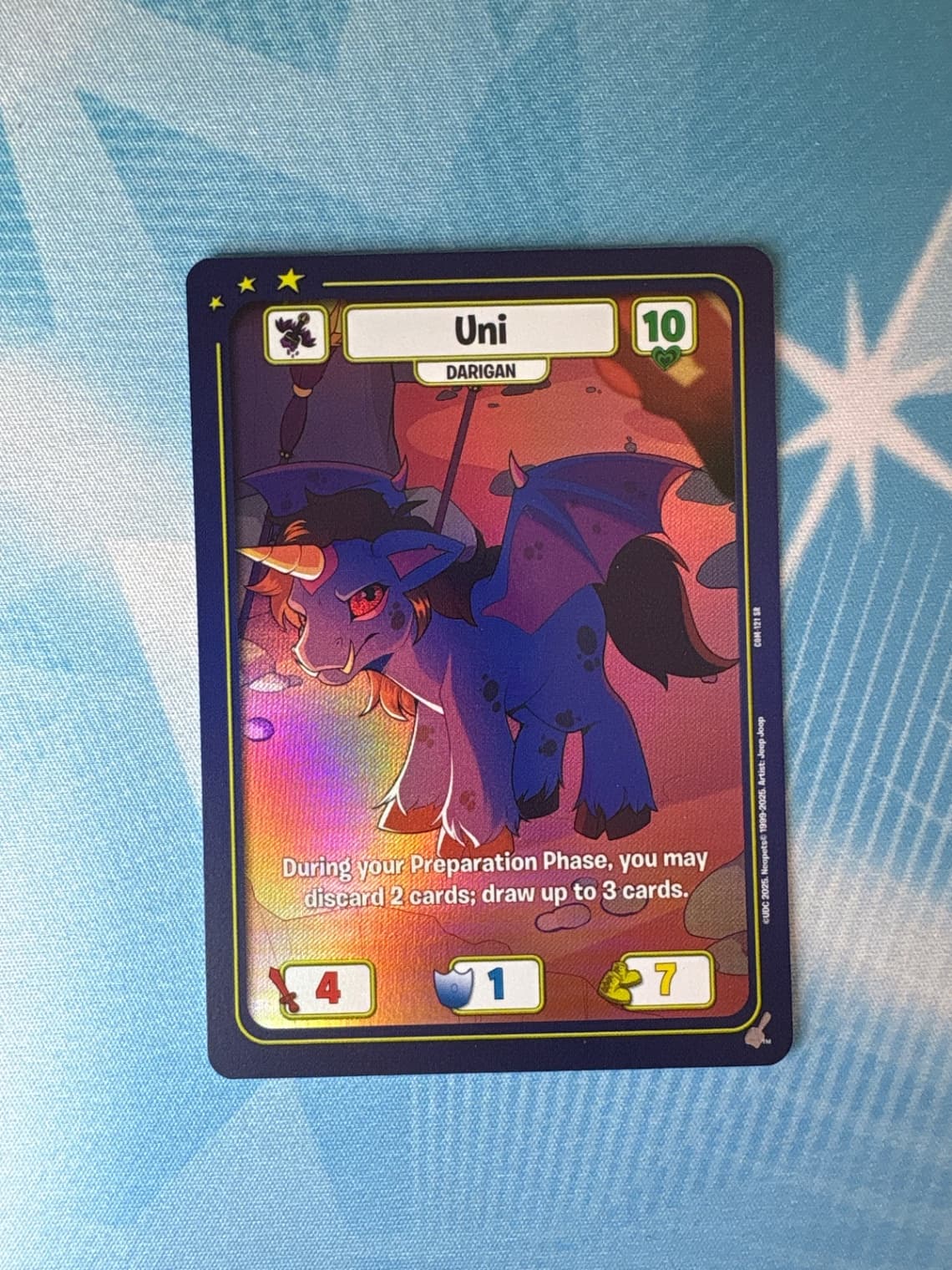 Neopets: Uni Darigan COM 121 SR