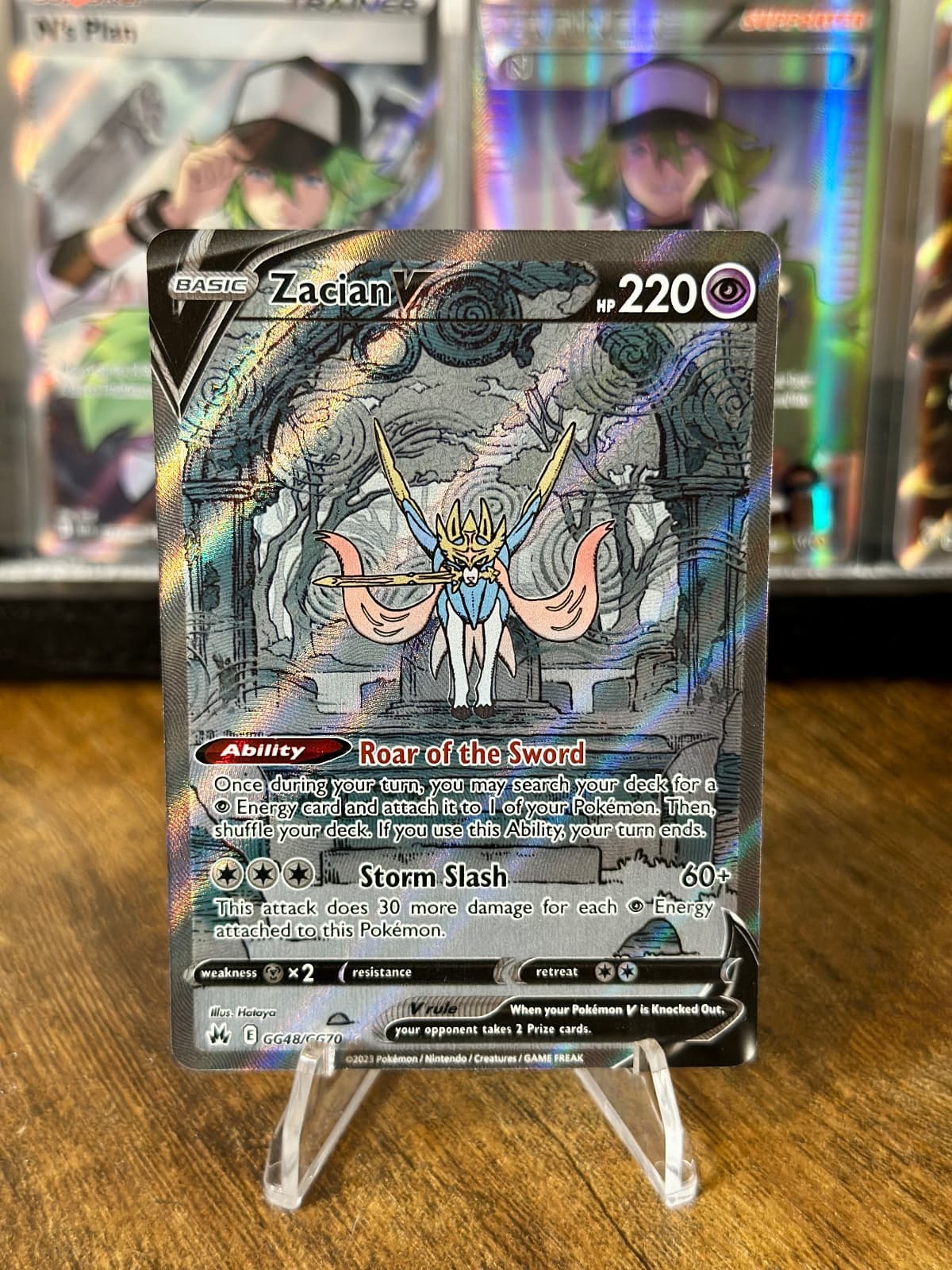 2021 Crown Zenith Galarian Gallery Zacian V...