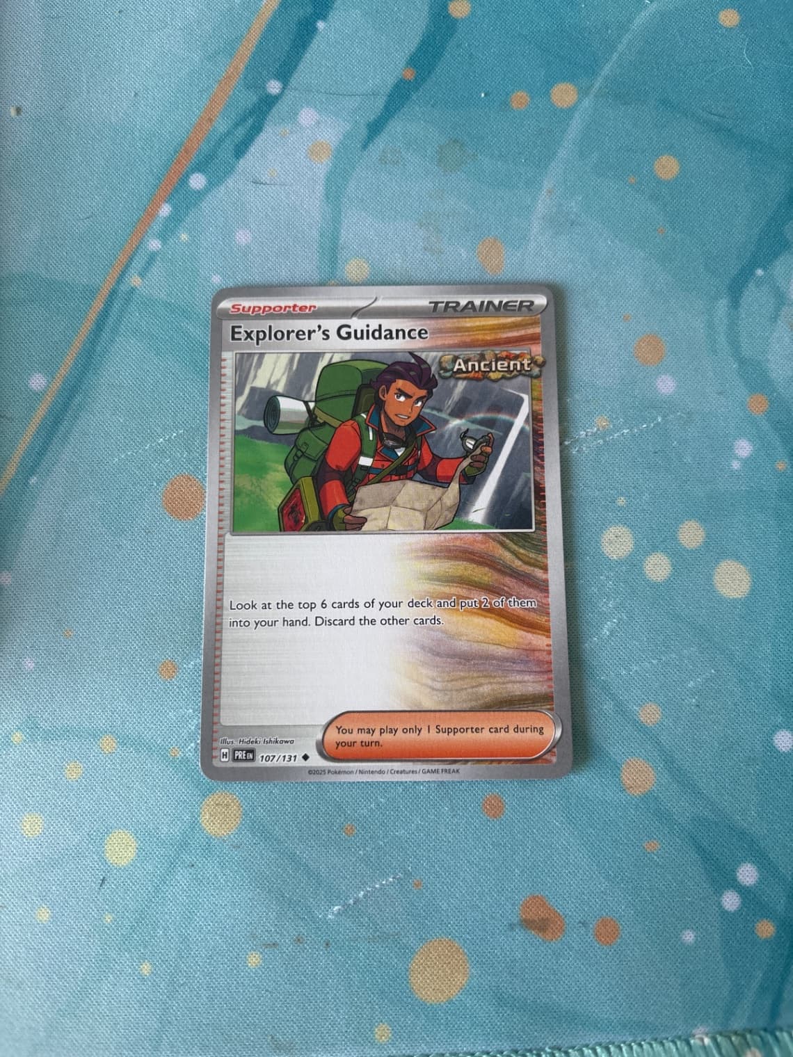 Prismatic Evolutions Explorer's Guidance 107/131