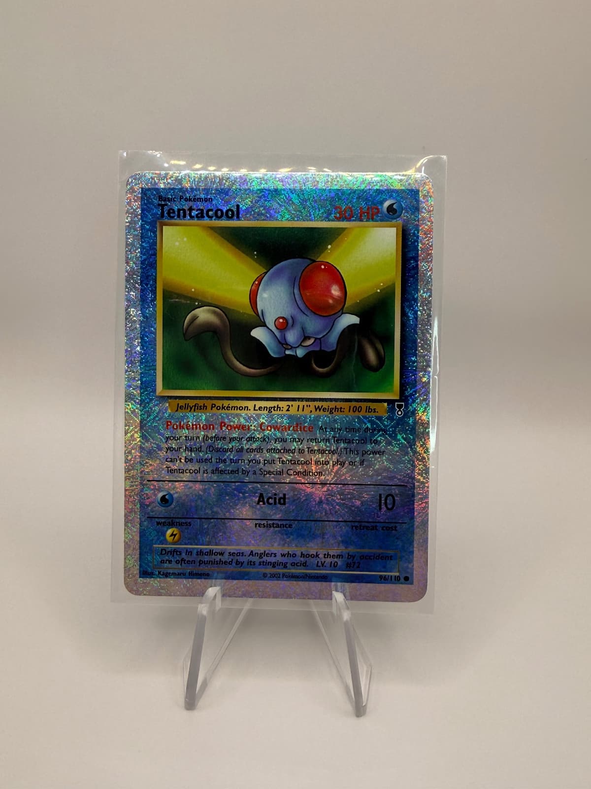 2001 Legendary Collection Tentacool 96/110