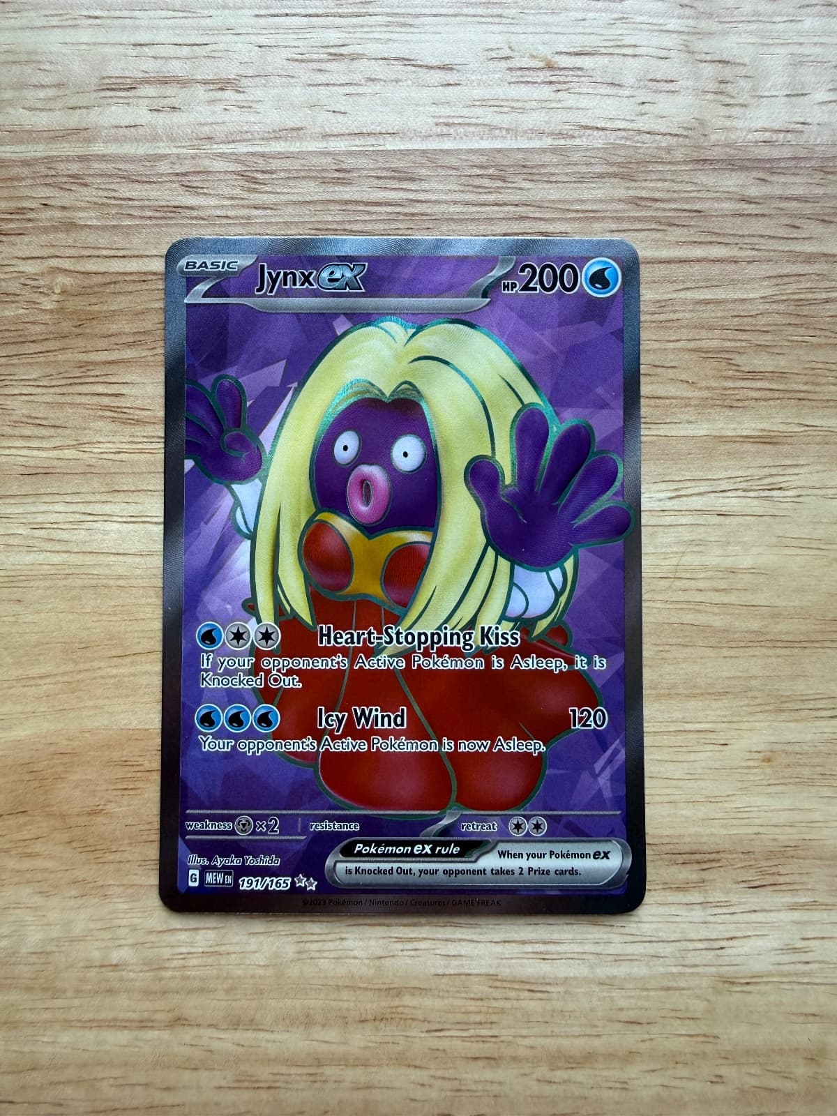 Jynx ex 191/165 Ultra Rare 151