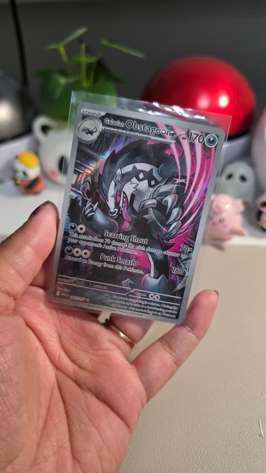 Galarian Obstagoon Ascended Heroes IR 245/217