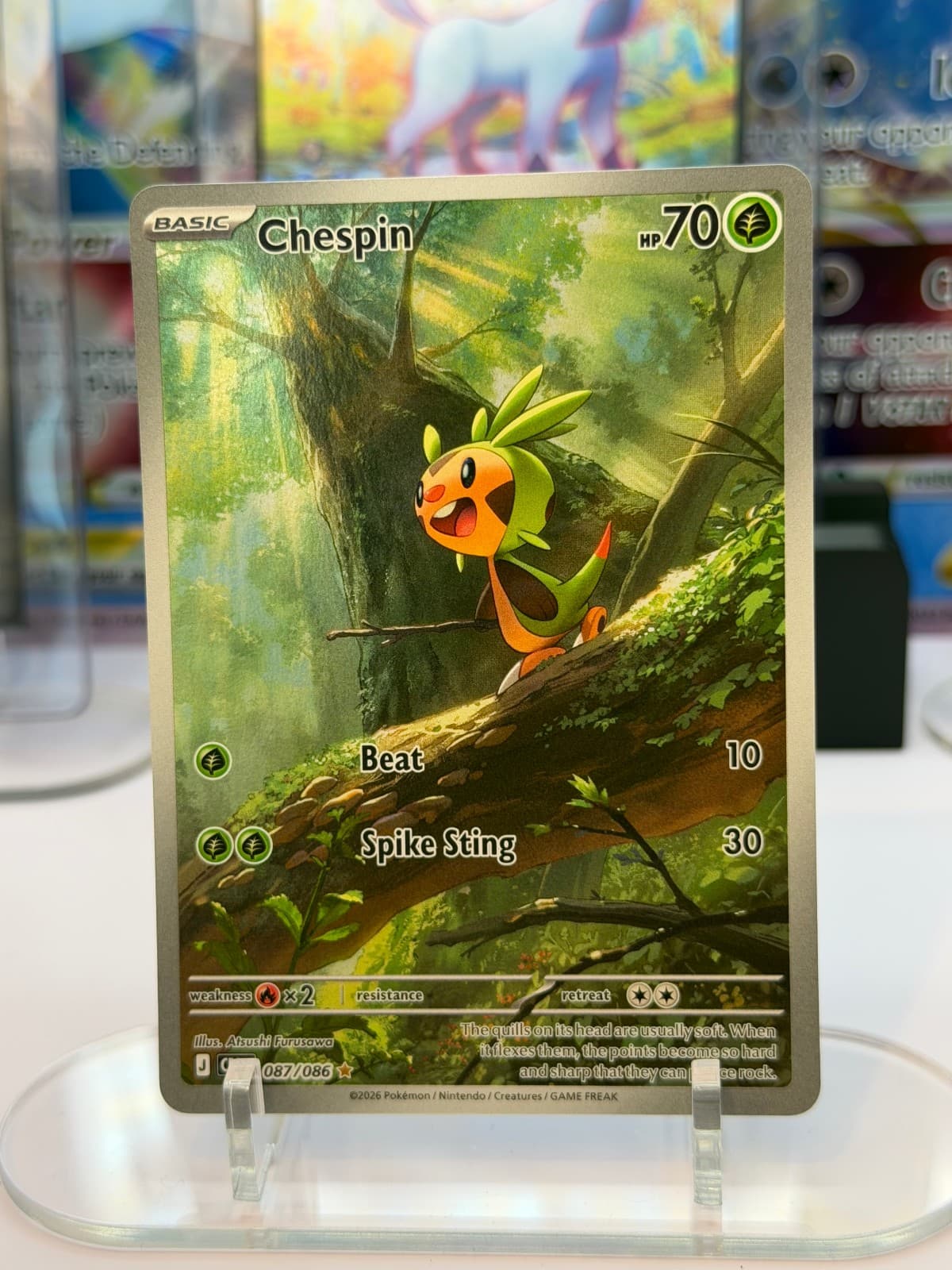 Chespin 087/086