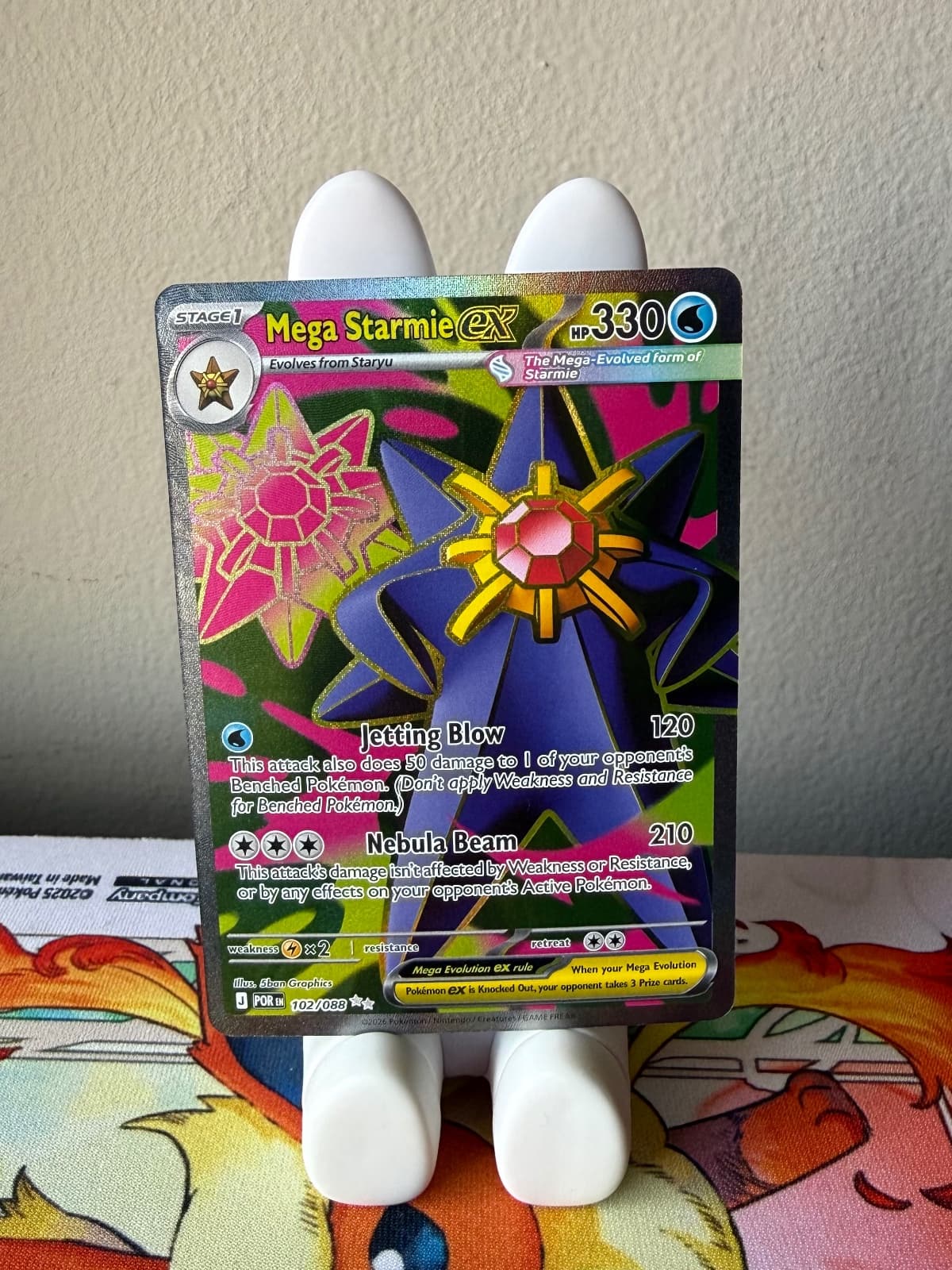 Mega Starmie ex Perfect Order 102 Ultra Rare