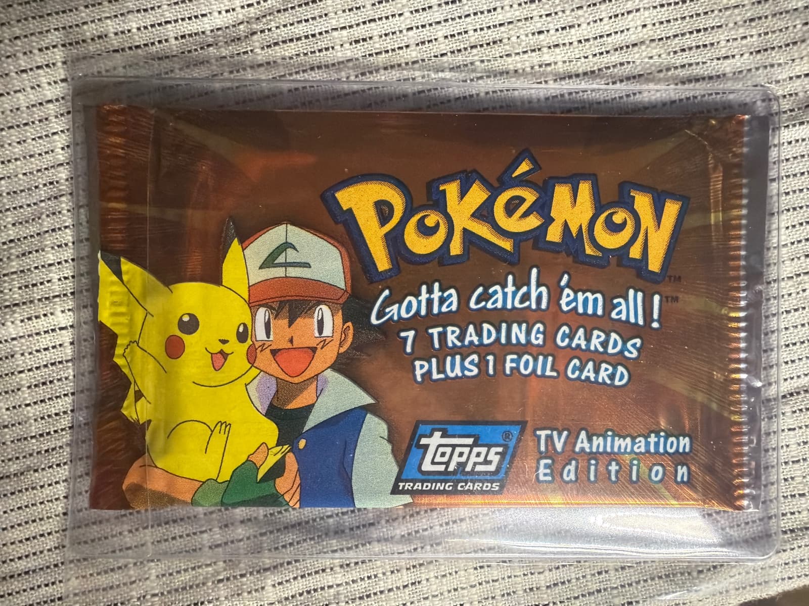 Booster Pack Series 1 Blue Logo Pokemon 1999...