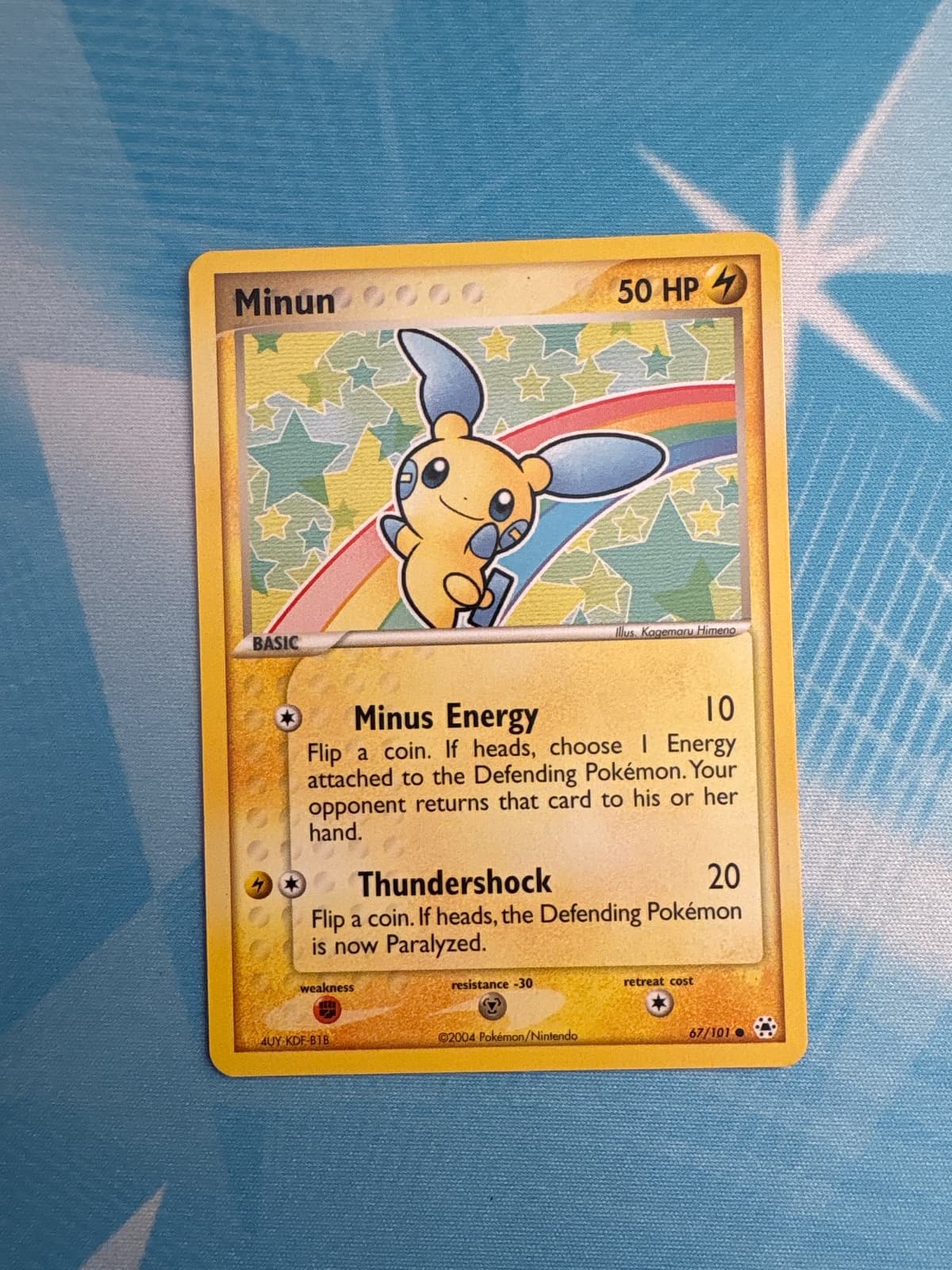 2004 Hidden Legends Minun 67/101