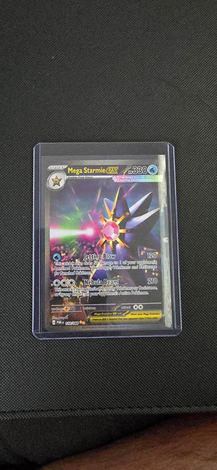 Mega starmie ex 118/088