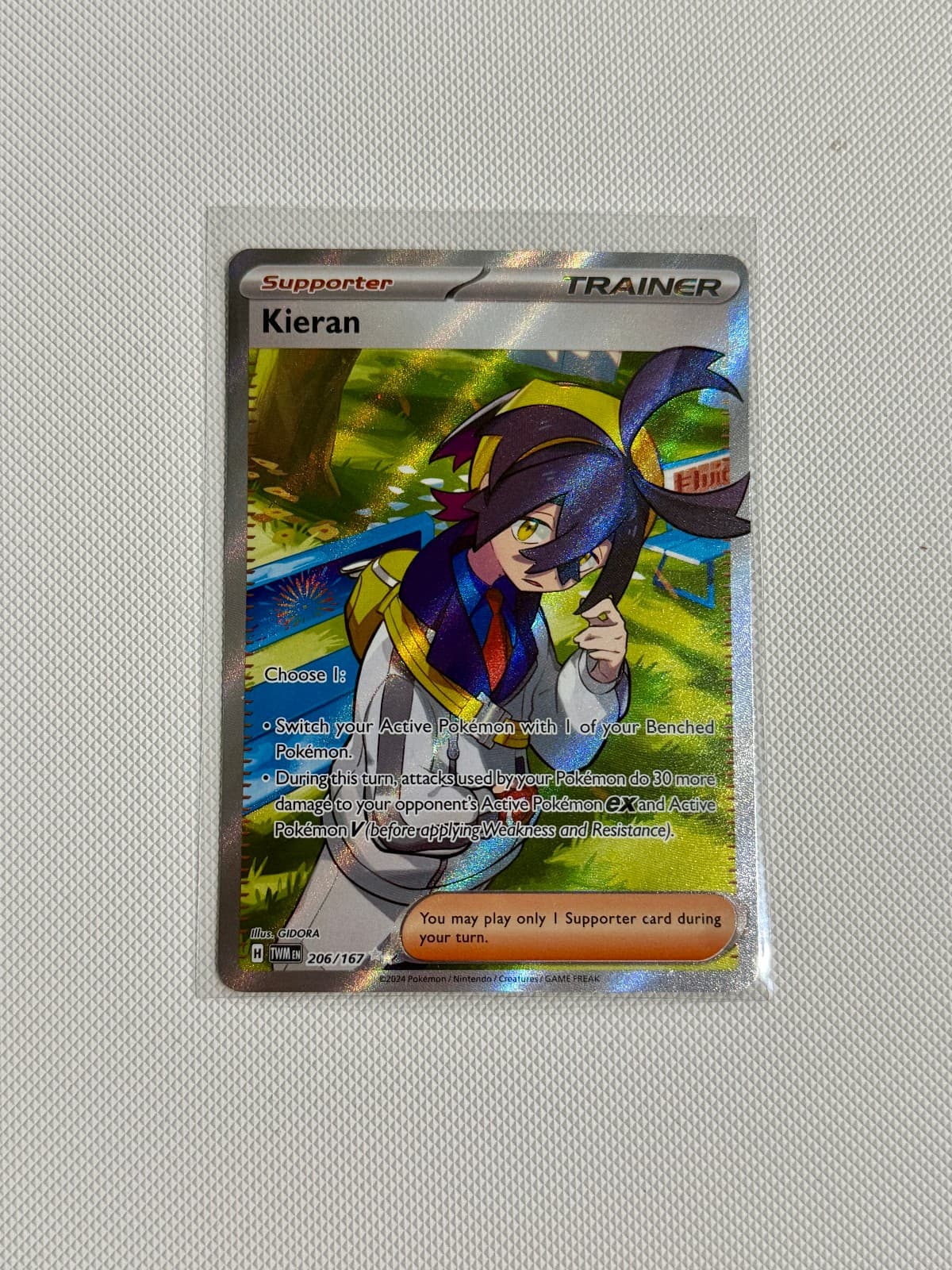 Kieran Ultra Rare 206/167 Twilight Masquerade