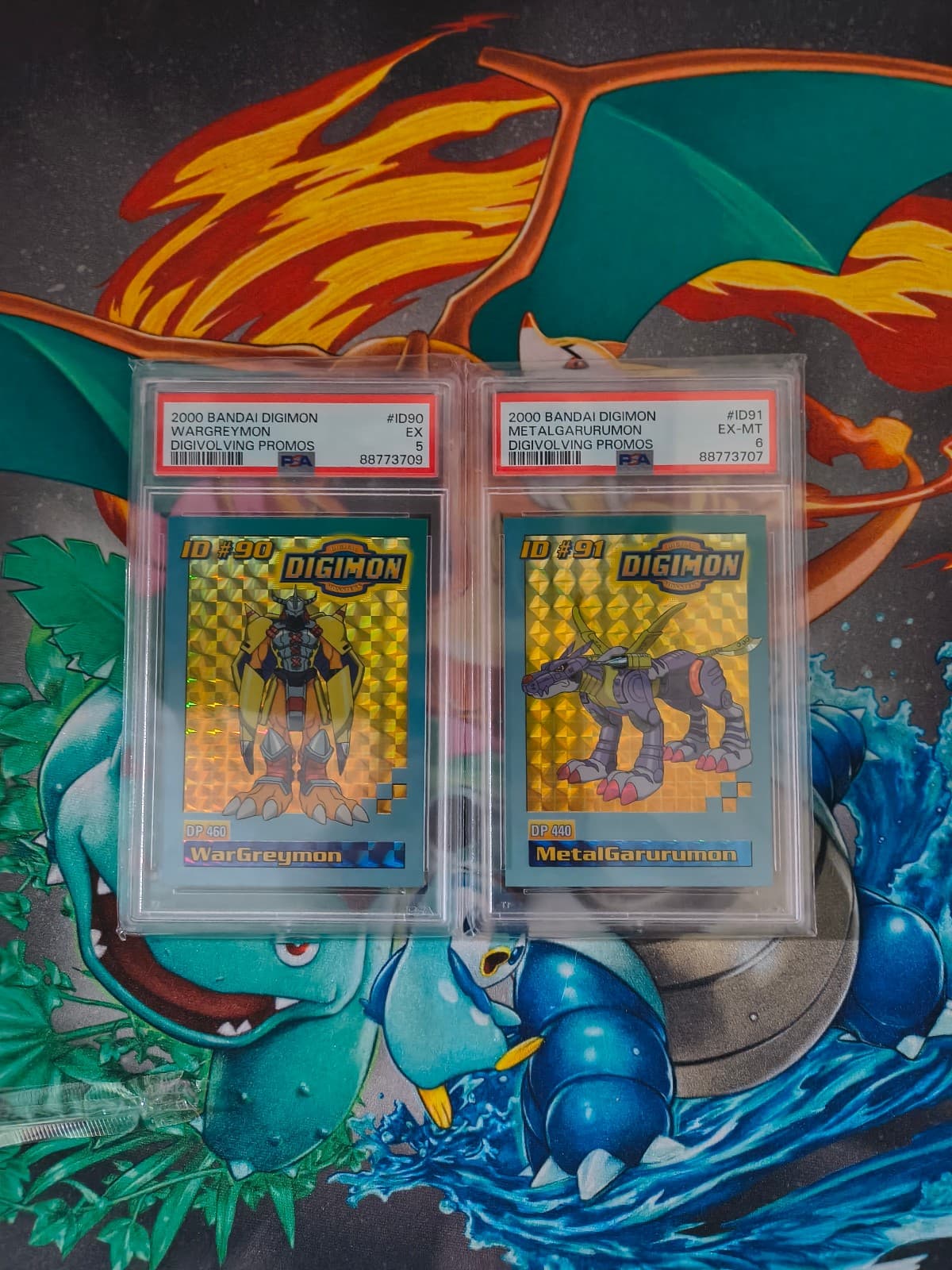 1999 Bandai Digimon Digivolving WarGreymon  &...