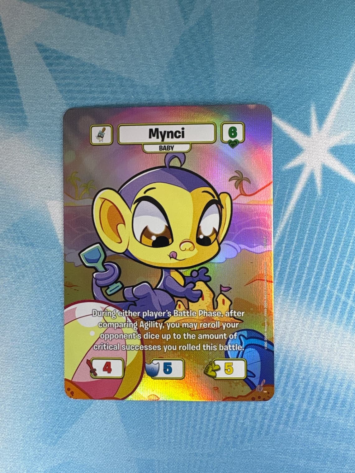 Neopets: Mynci Baby N25- 191R